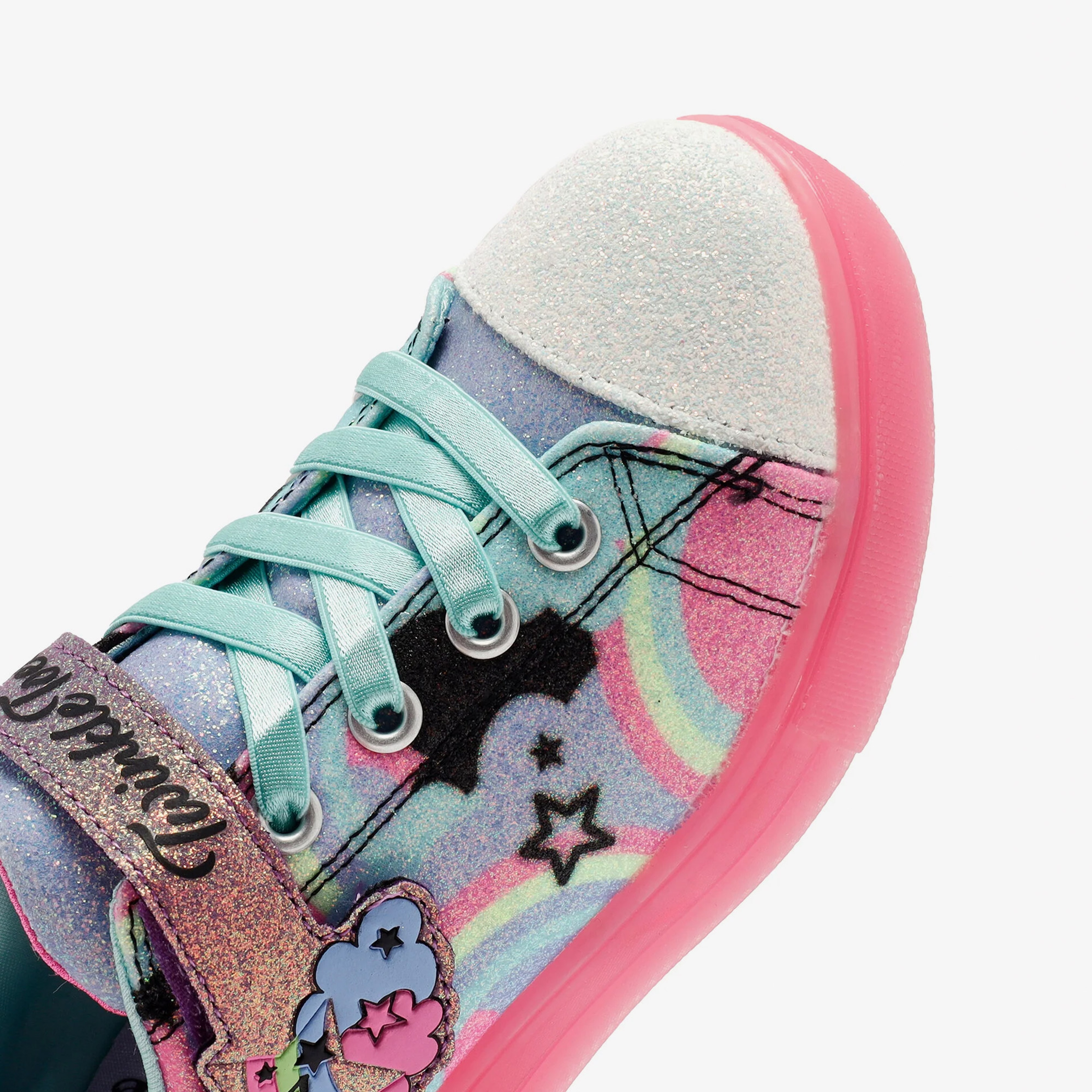 Skechers Twinkle Sparks ice Çocuk Siyah/Çoklu Spor Ayakkabı