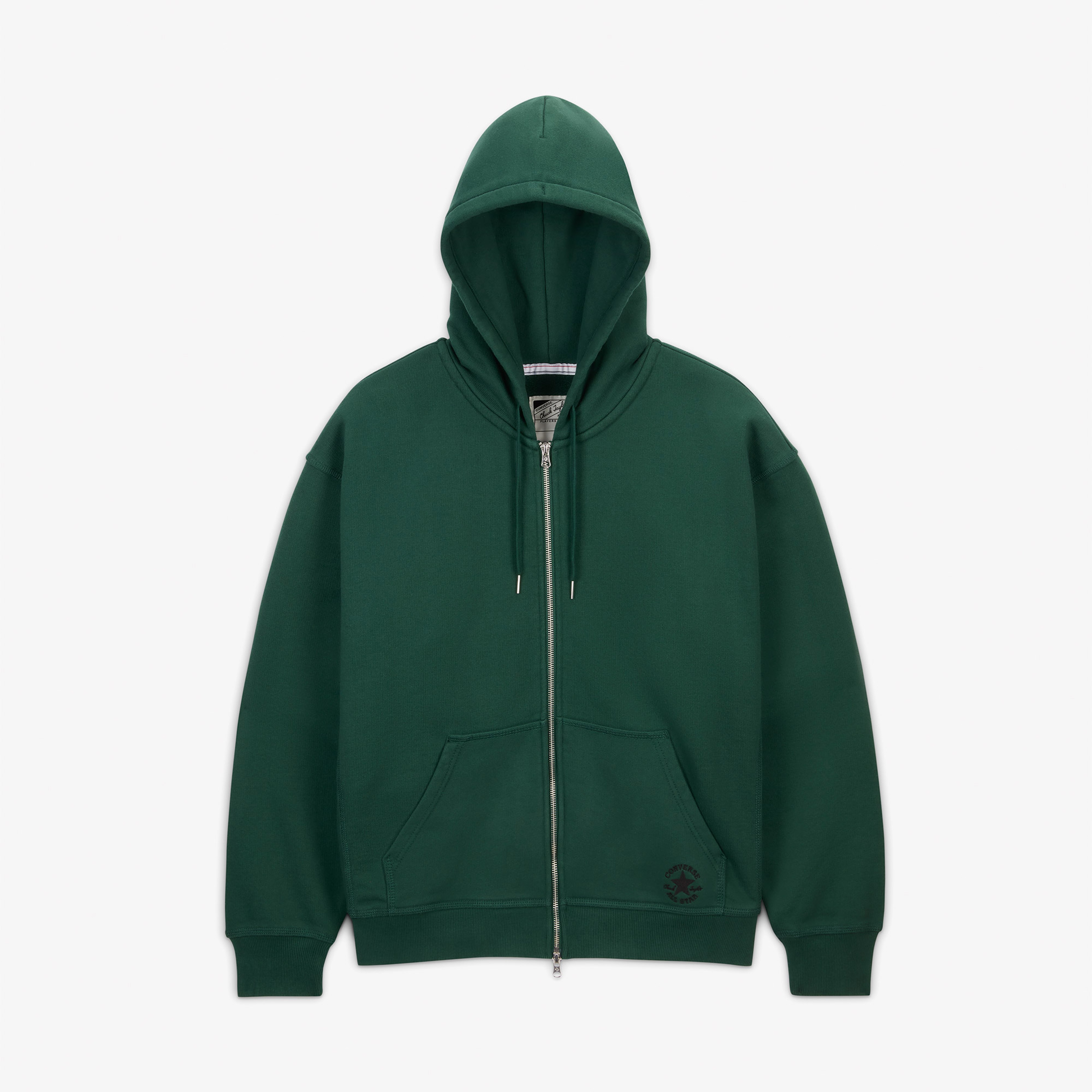 Converse Go-To Star Chevron Unisex Yeşil Hoodie