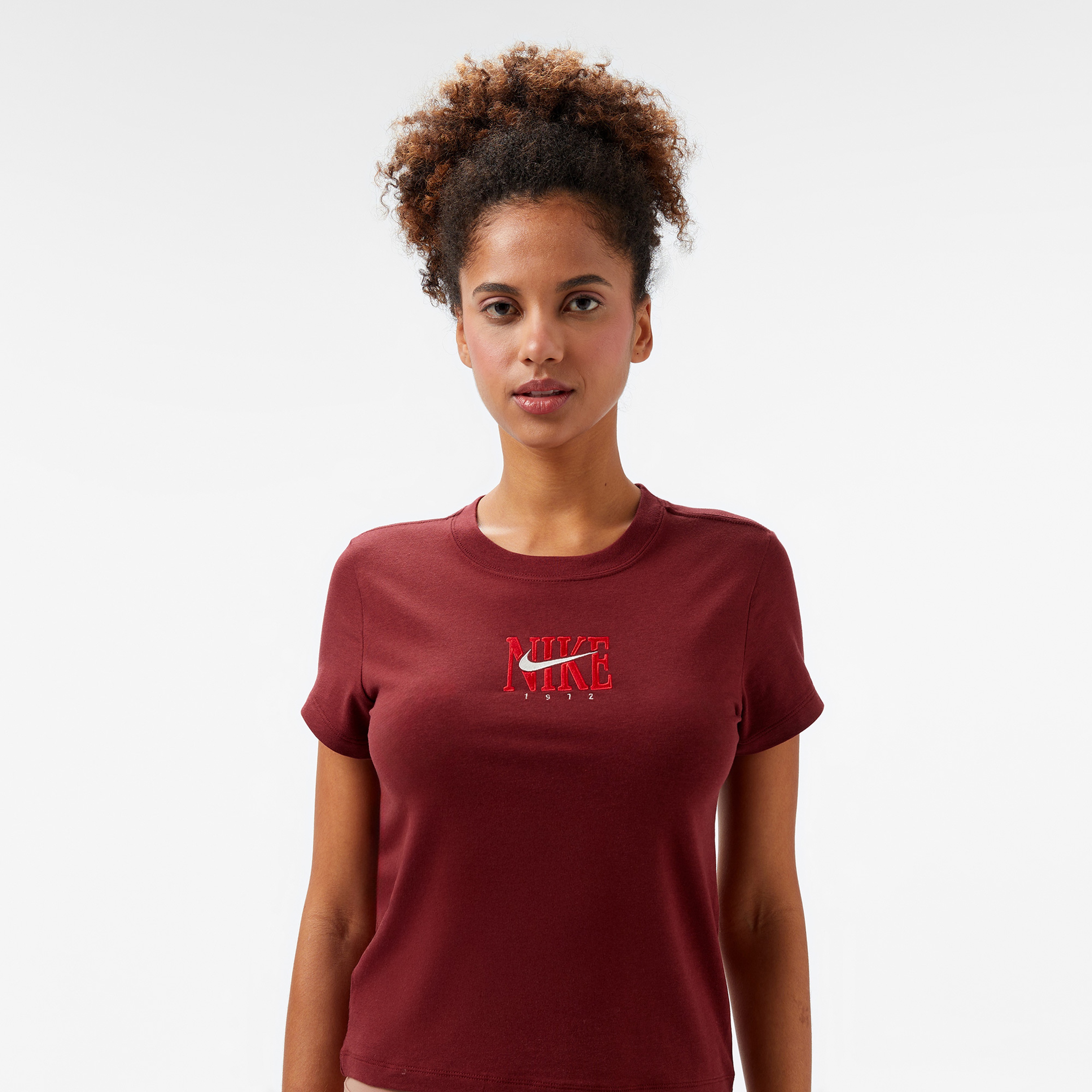 Nike Sportwear Slim Ss Kadın Pembe T-Shirt