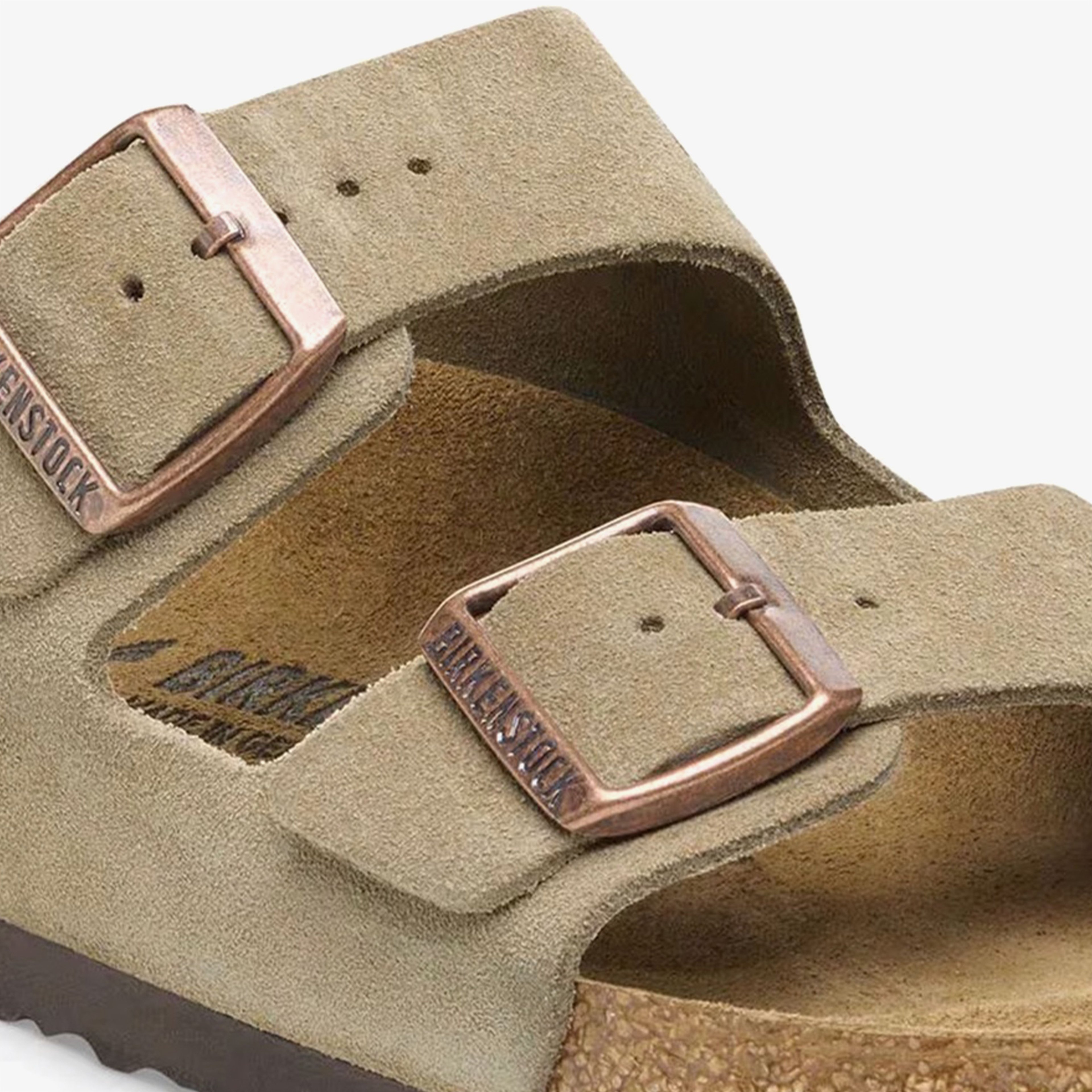 Birkenstock Arizona VL Süet Unisex Kahverengi Terlik