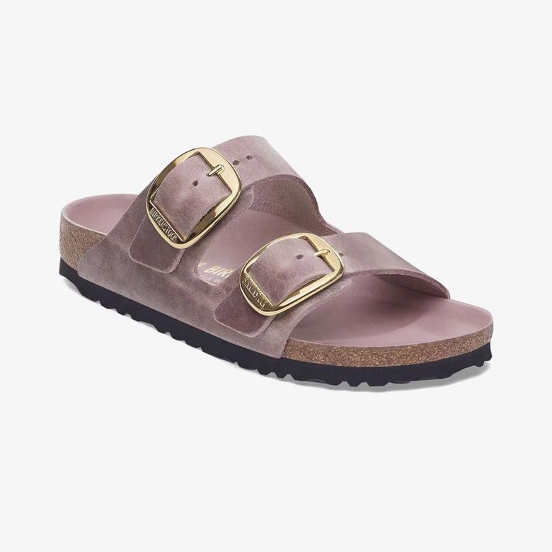 Birkenstock Arizona Big Buckle Kadın Mor Terlik