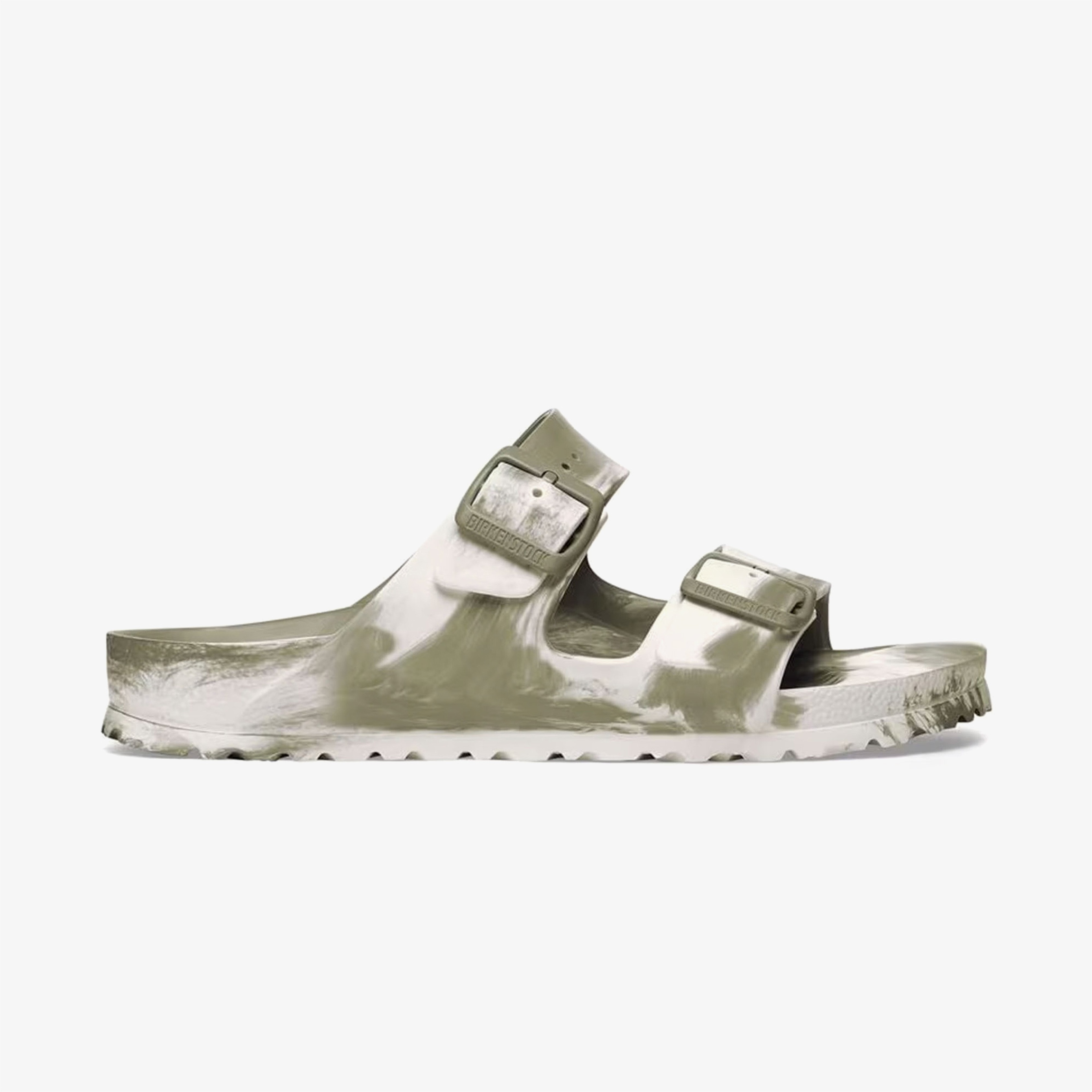 Birkenstock Arizona Eva Erkek Haki Çift Bantlı Plaj Terliği