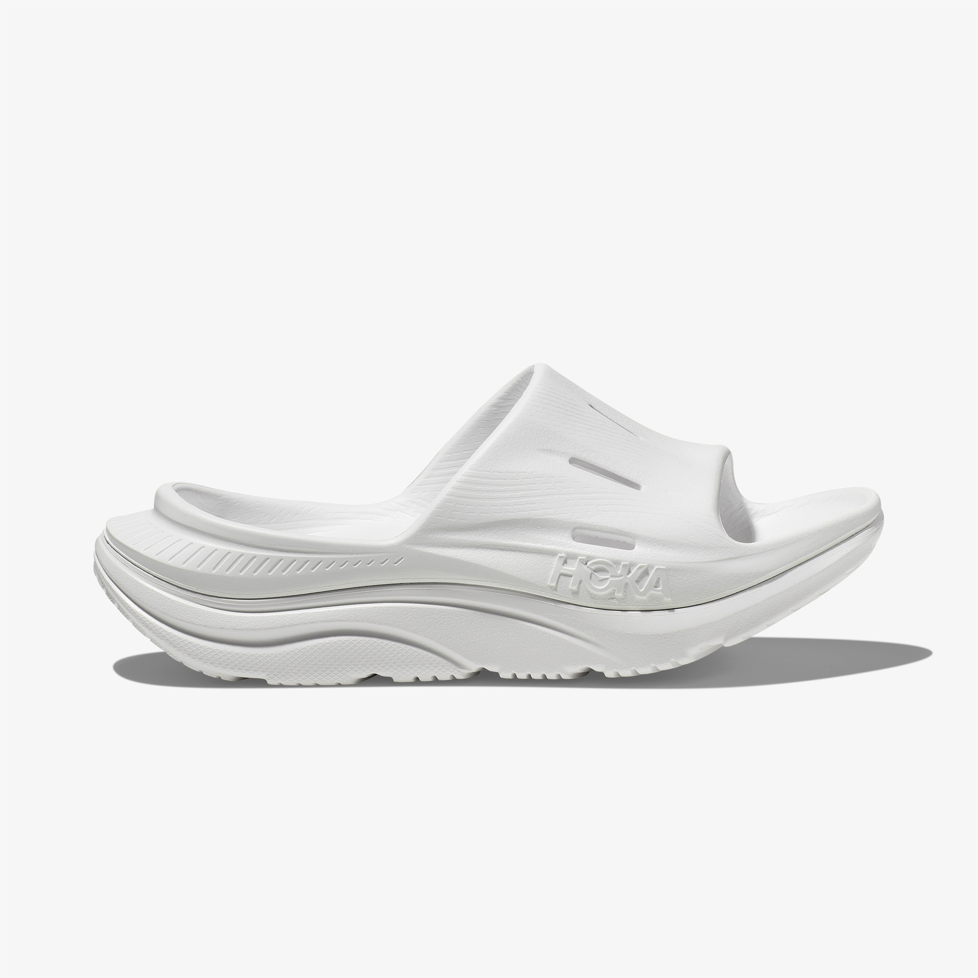 Hoka ORA Recovery Slide 3 Unisex Beyaz Terlik