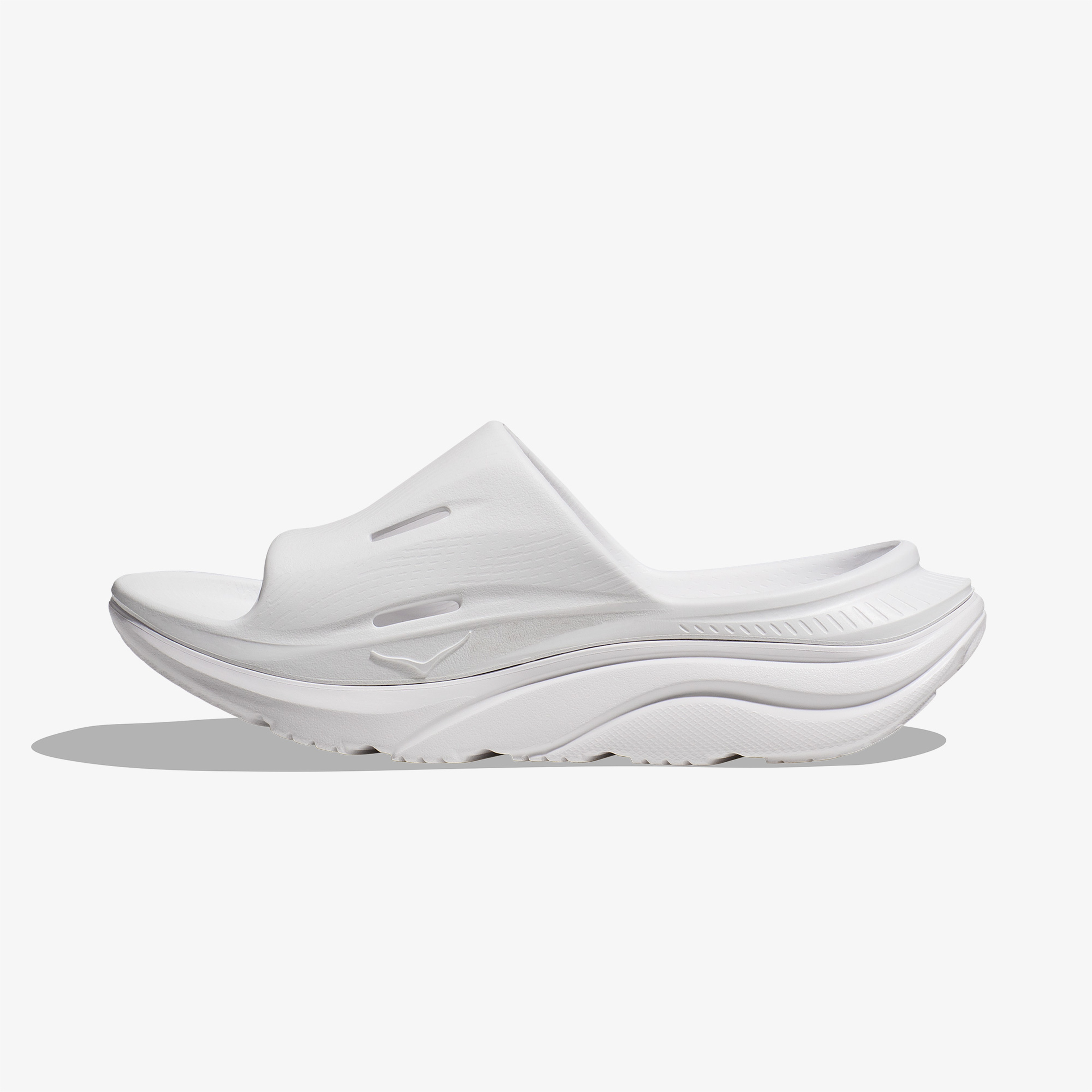 Hoka ORA Recovery Slide 3 Unisex Beyaz Terlik