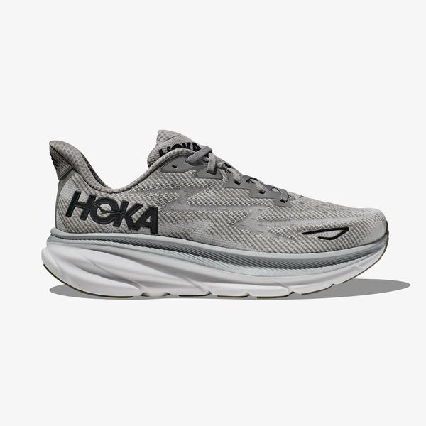 Hoka Clifton 9 Erkek Gri Koşu Ayakkabısı