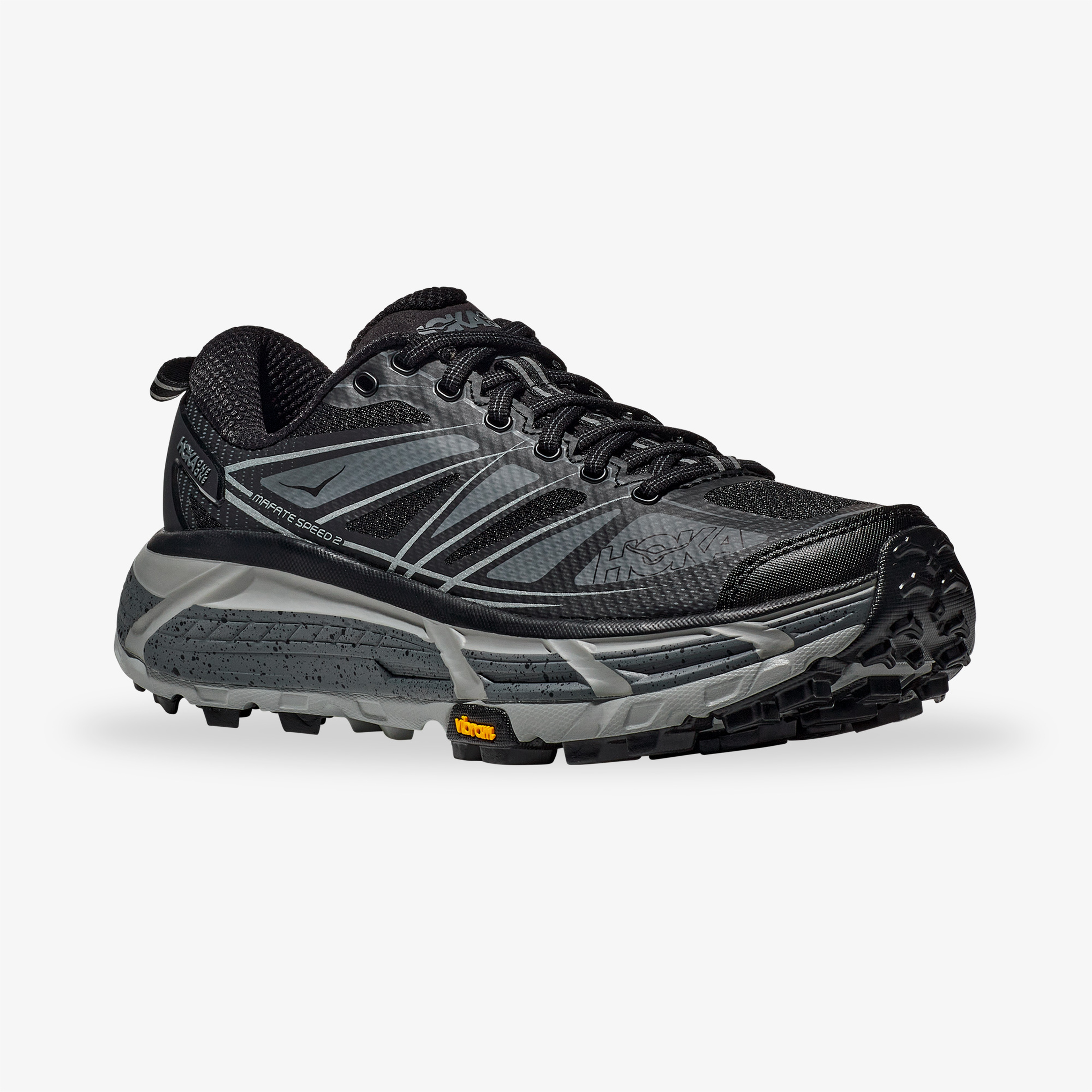 Hoka Mafate Speed 2 Erkek Siyah Outdoor Ayakkabı