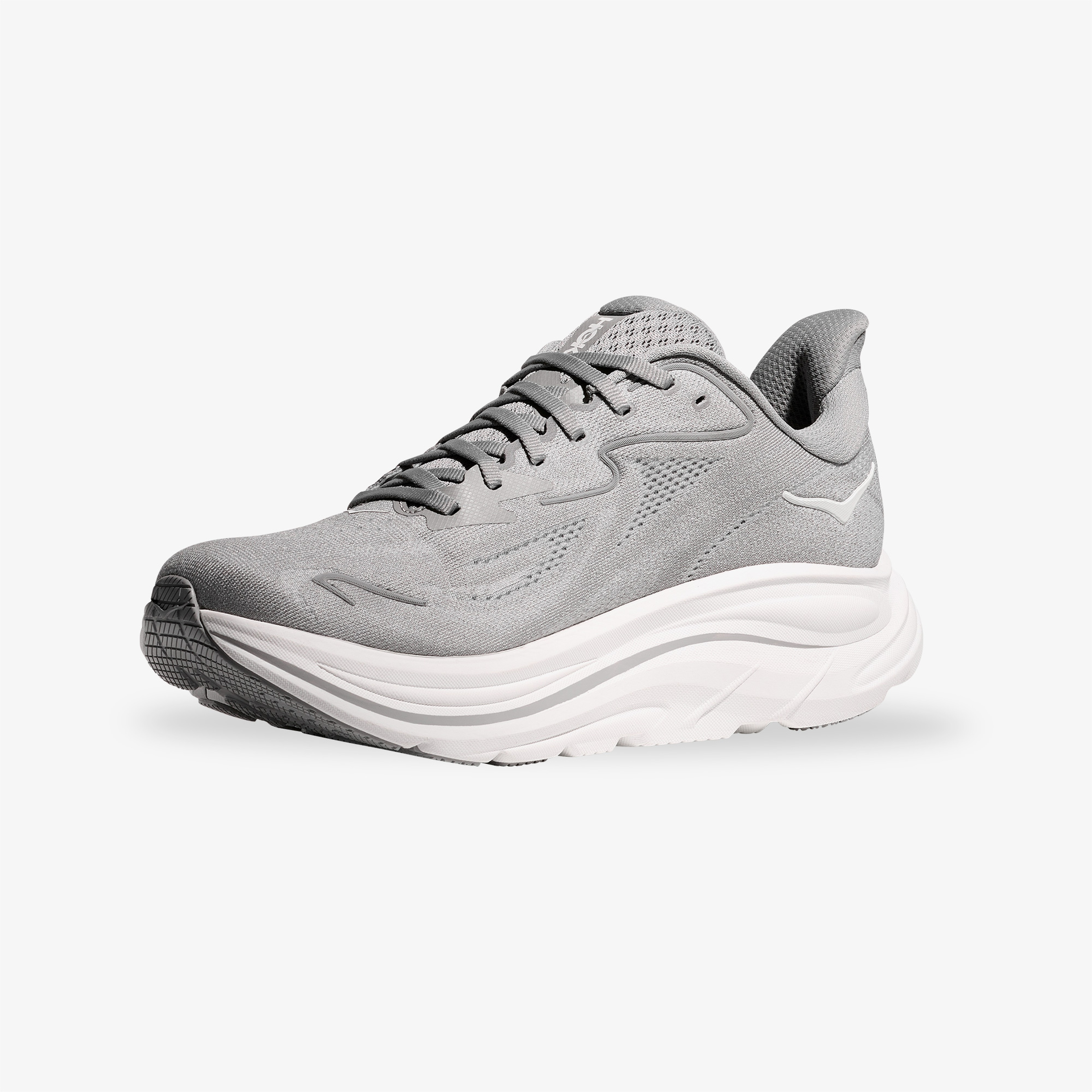 Hoka Clifton 10 Erkek Gri Koşu Ayakkabısı