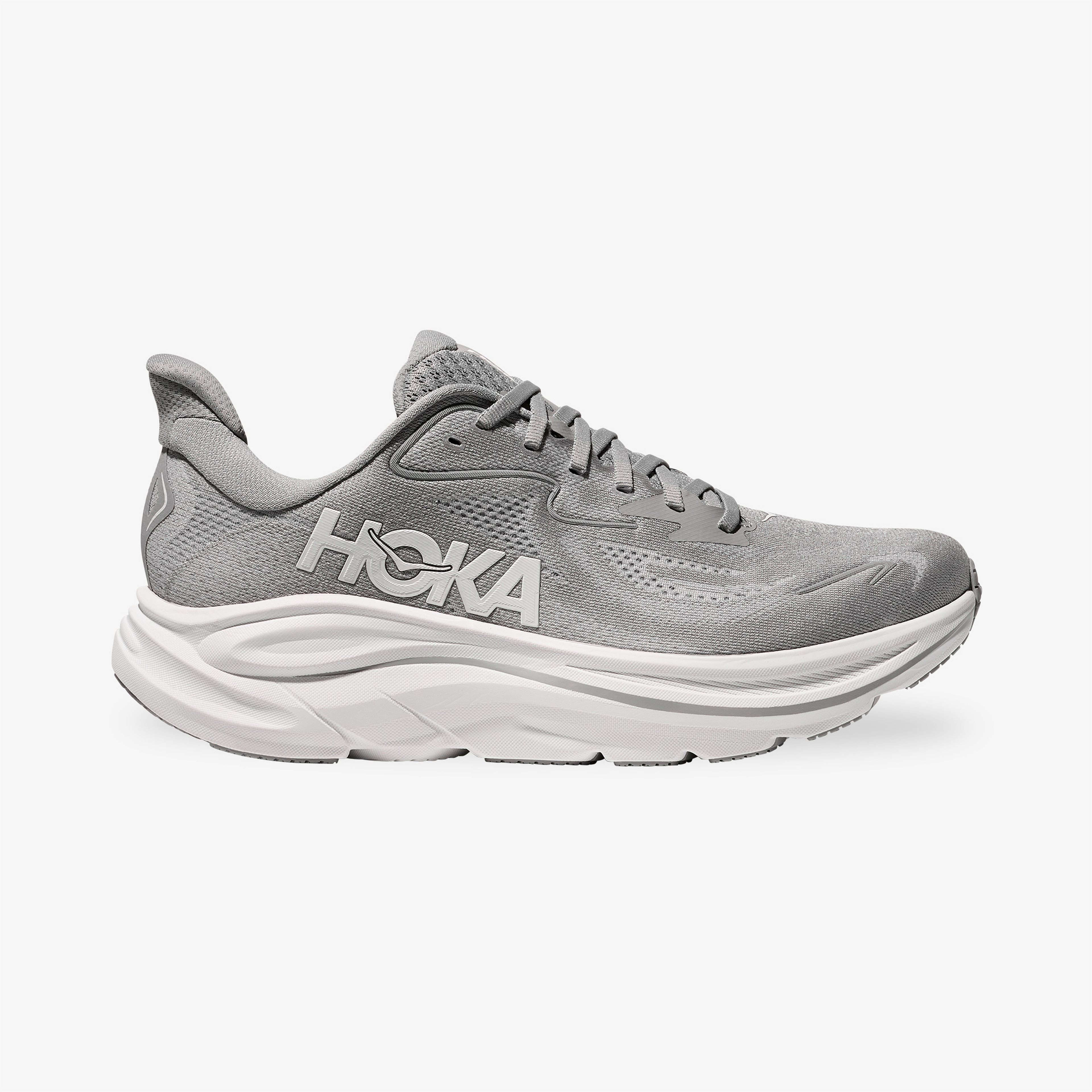 Hoka Clifton 10 Erkek Gri Koşu Ayakkabısı