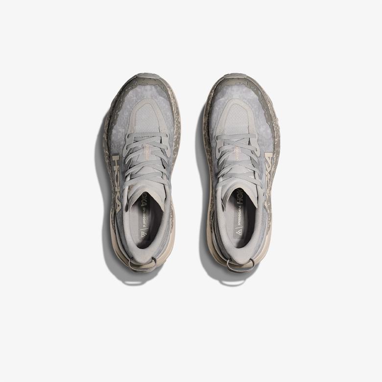 Hoka Speedgoat 6 Kadın Gri Outdoor Ayakkabı