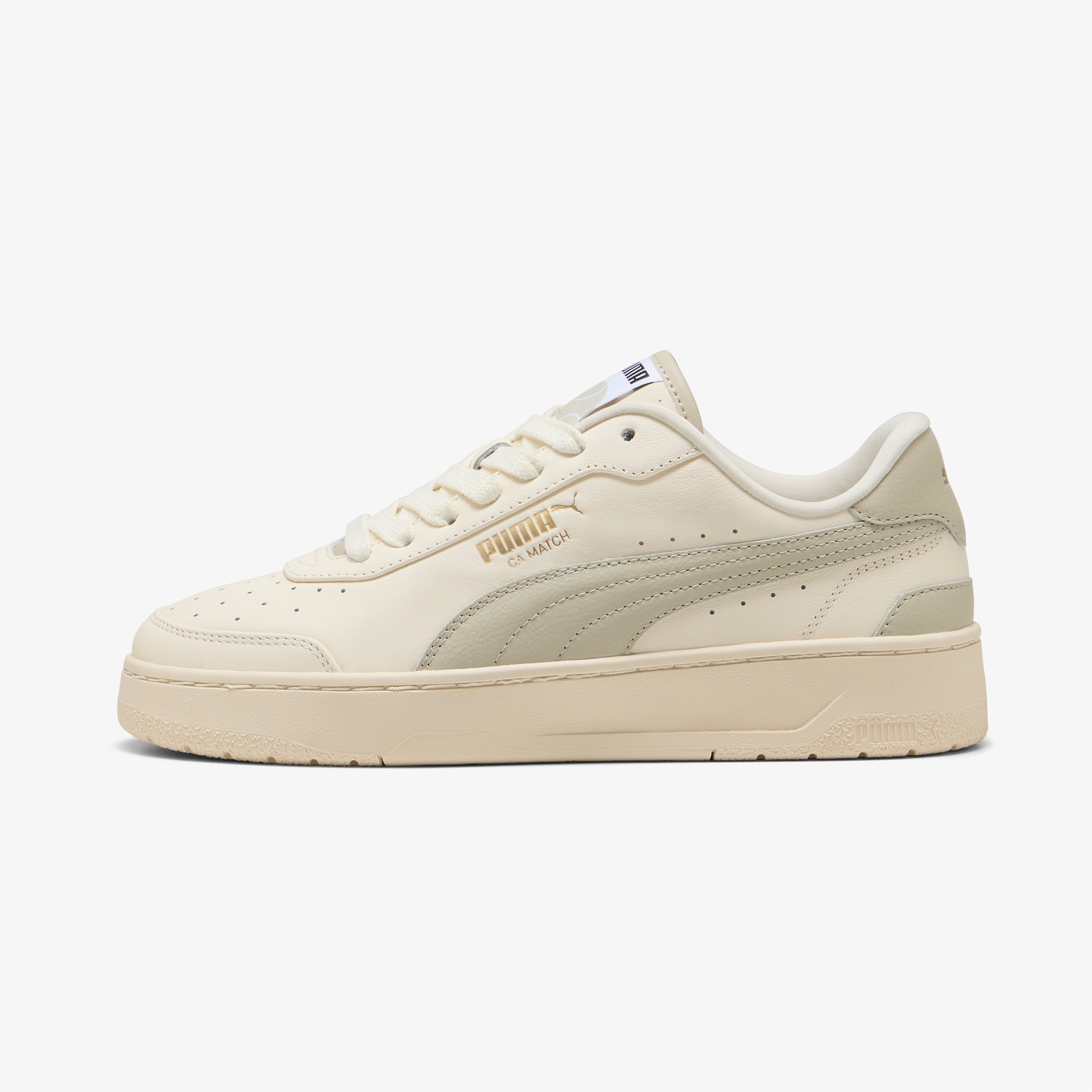 Puma CA Match Premium Kadın Bej Sneaker