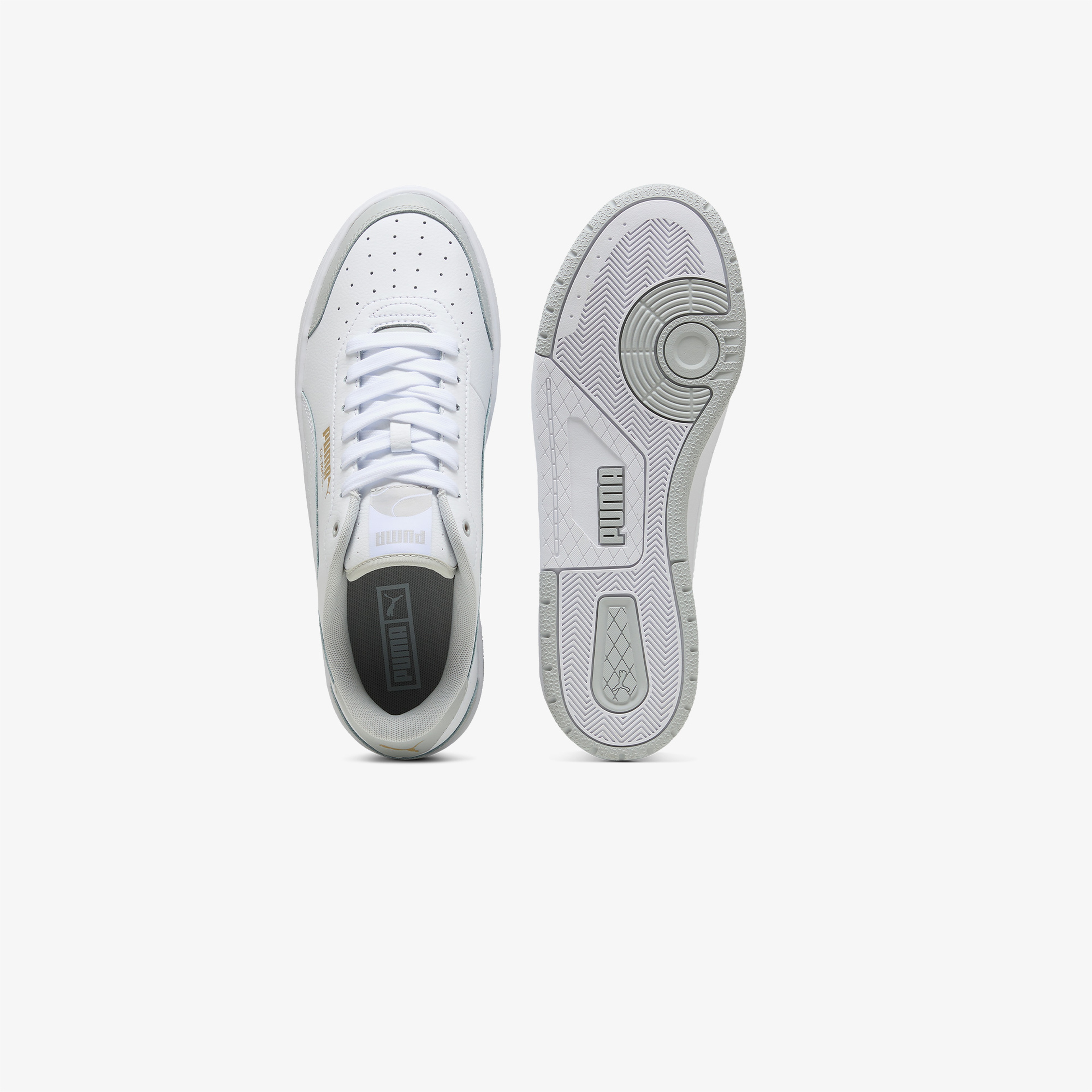 Puma CA Match Unisex Gri Detaylı Beyaz Sneaker