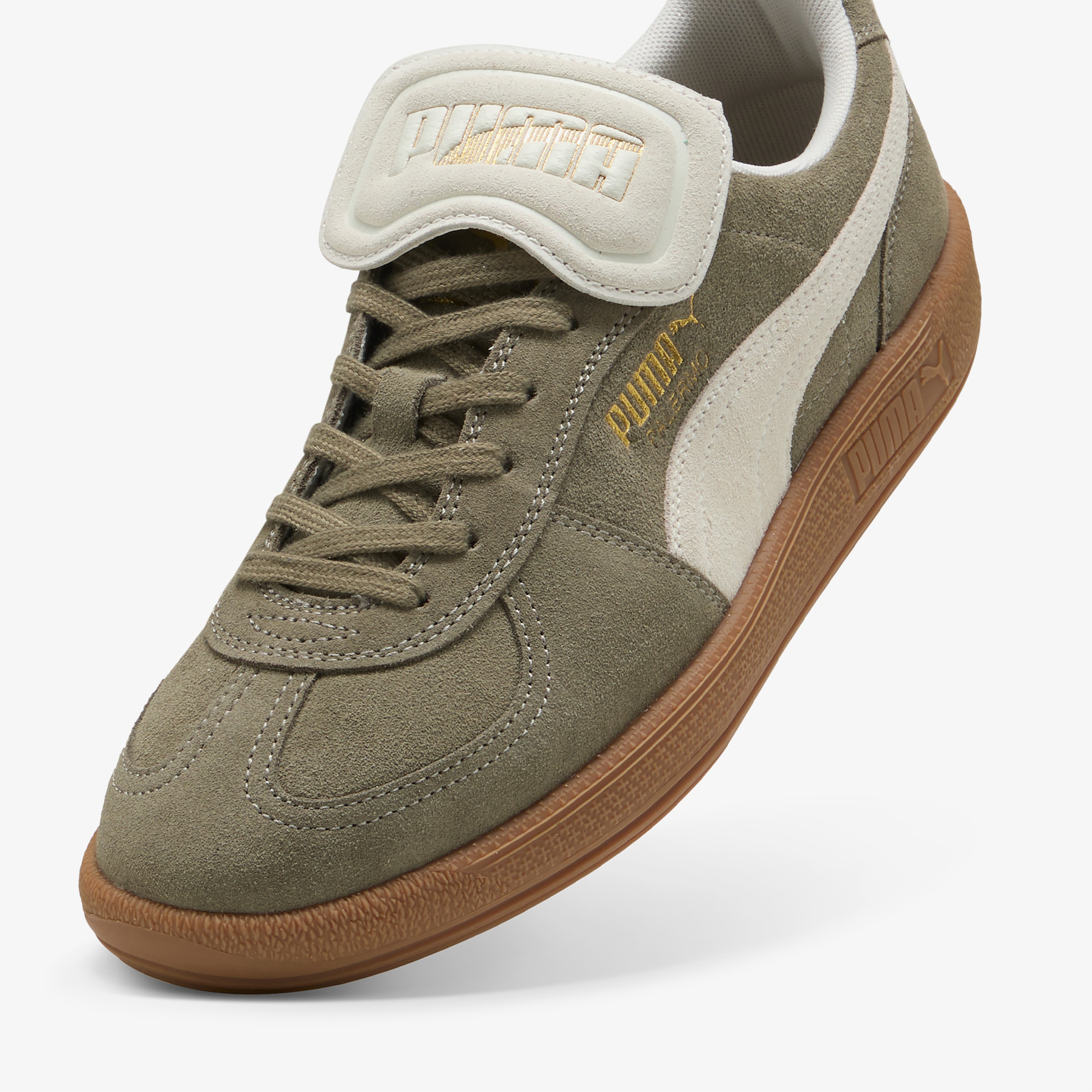 Puma Palermo Premium Suede Erkek Krem Sneaker