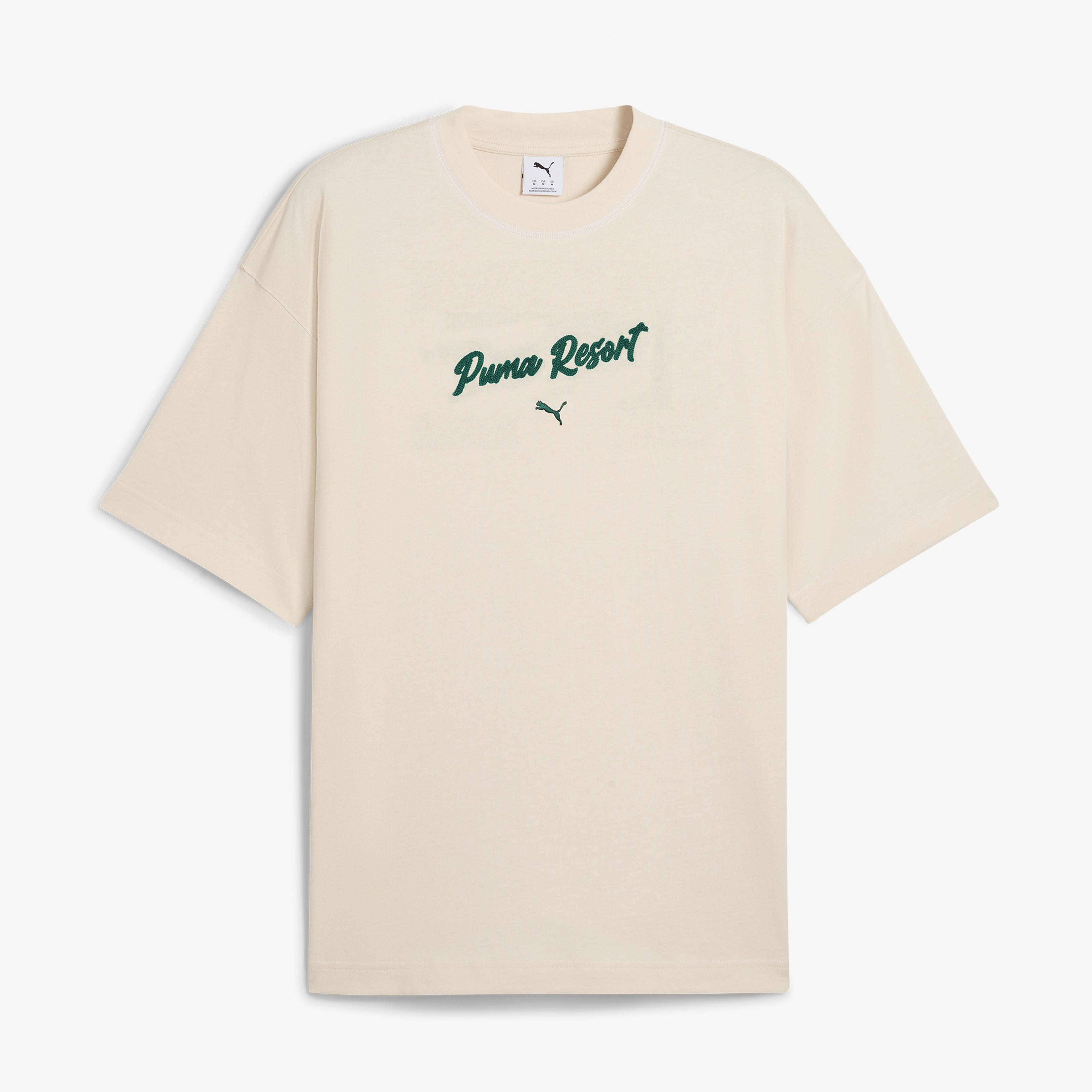 Puma Premium Ess Graphic Erkek Krem T-Shirt