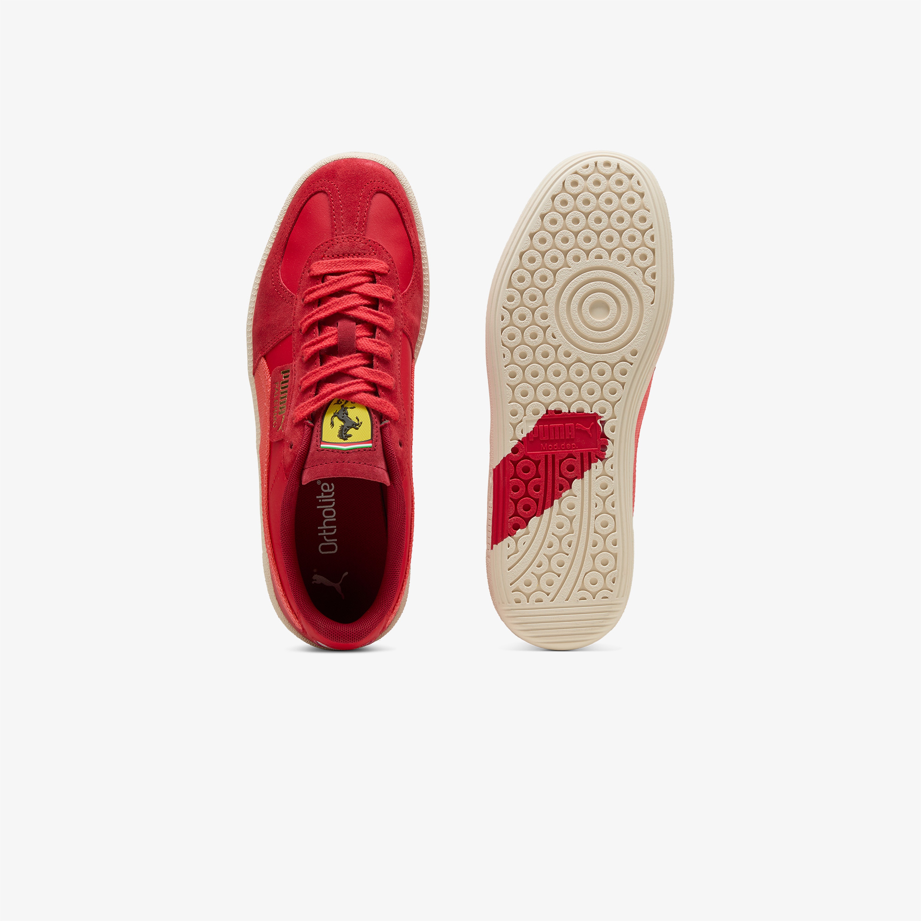 Puma Ferrari Palermo Erkek Kırmızı Sneaker