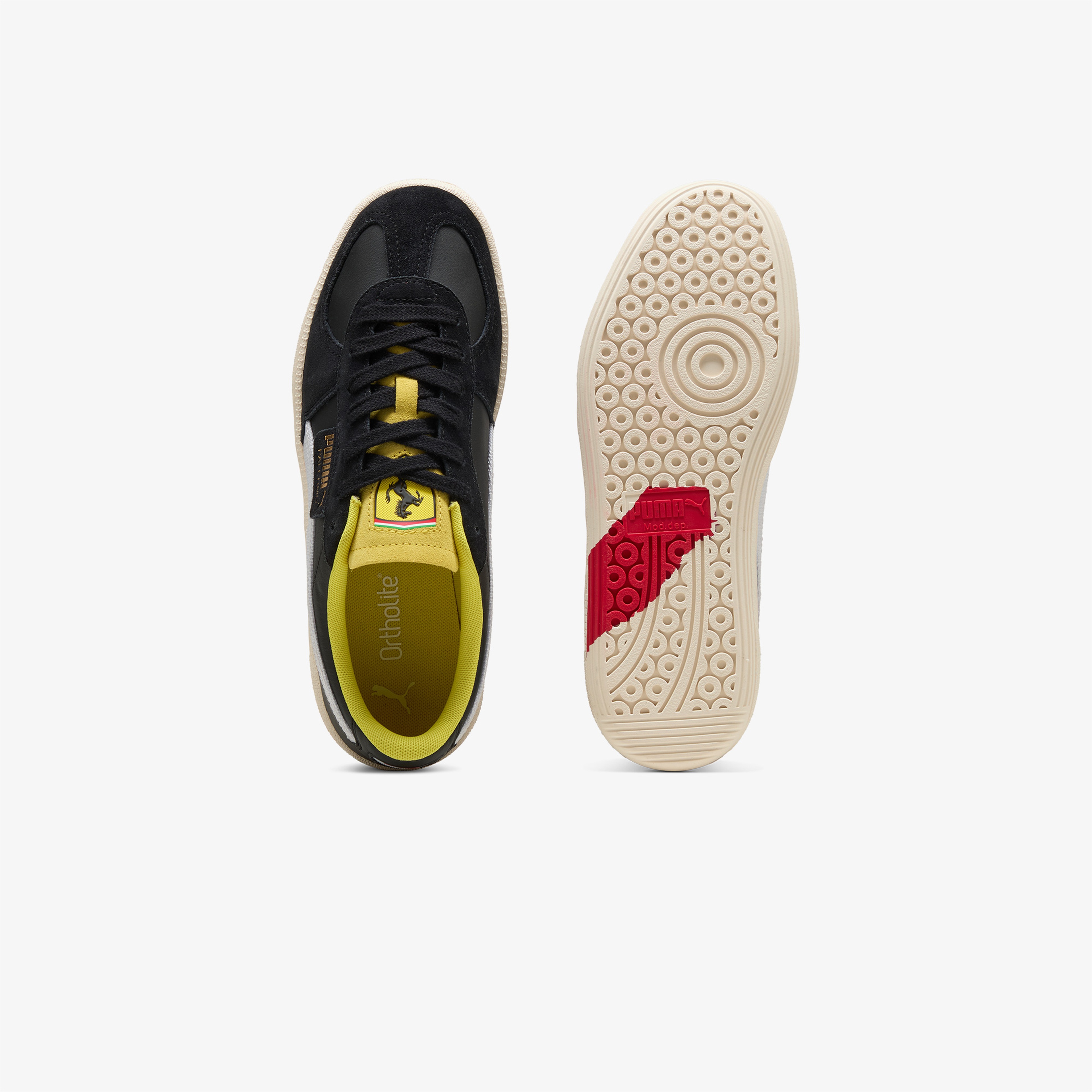 Puma Ferrari Palermo Erkek Siyah Spor Ayakkabı