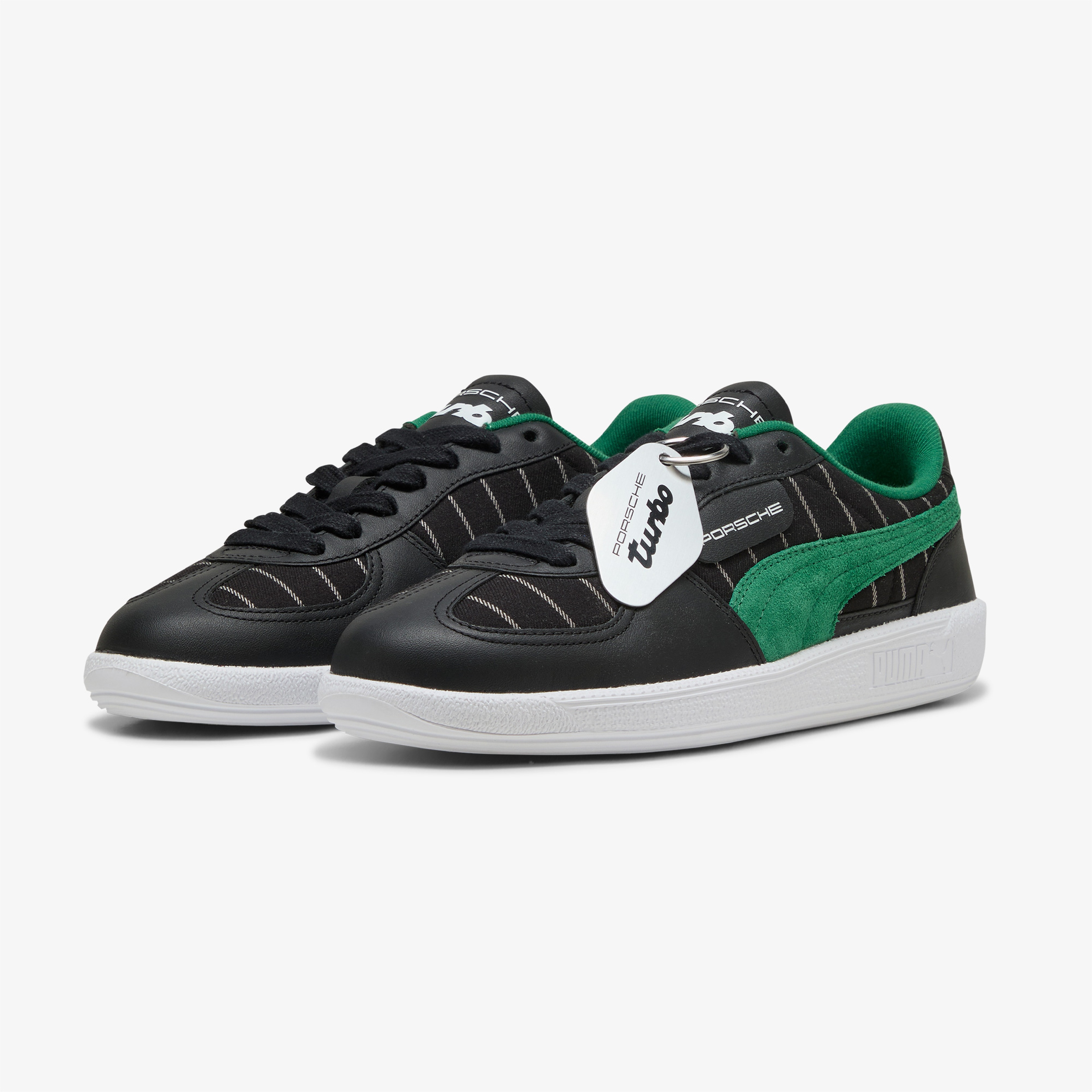 Puma Pl Palermo Pinstripe Erkek Siyah Spor Ayakkabı
