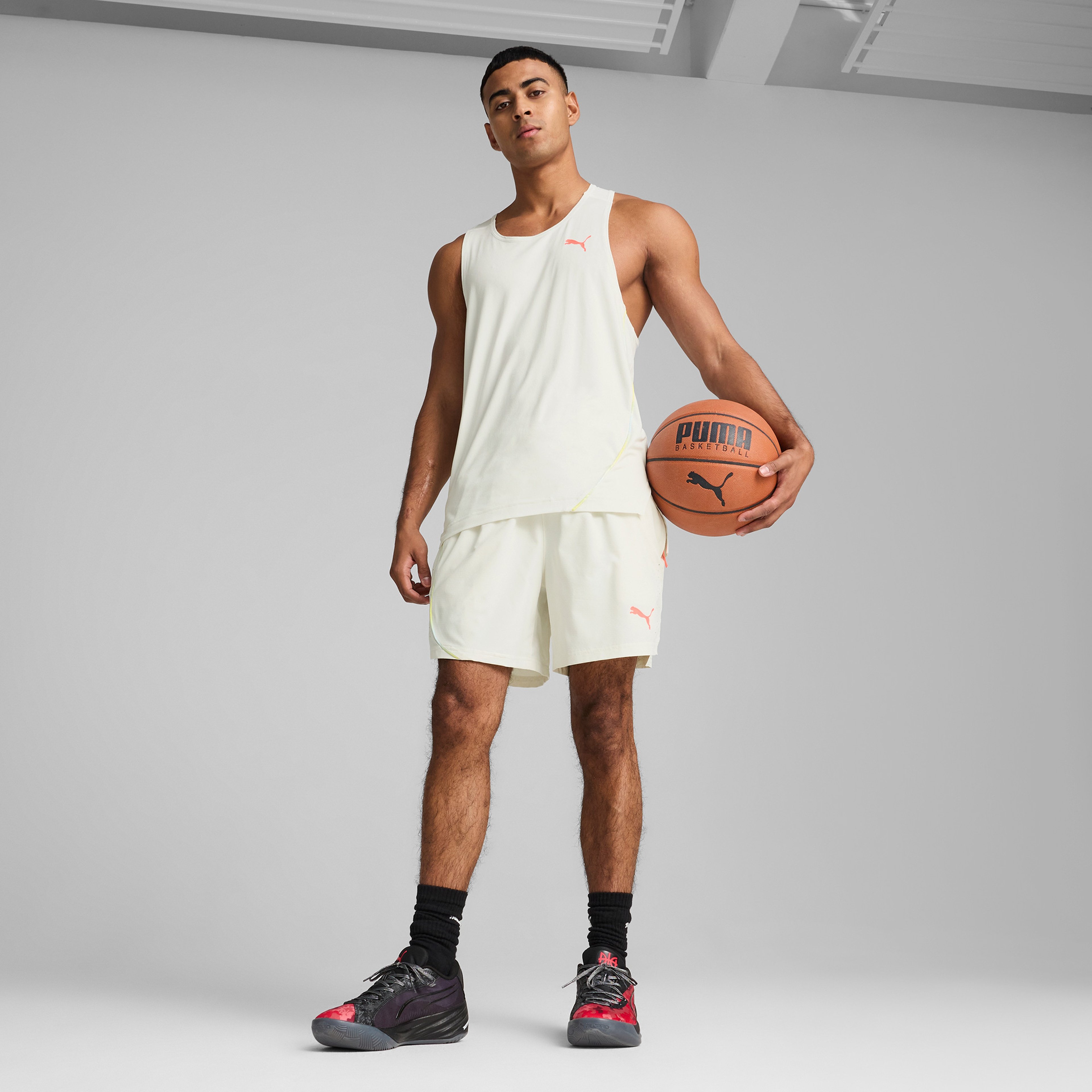 Puma All-Pro Nitro Da Erkek Kırmızı Spor Ayakkabı