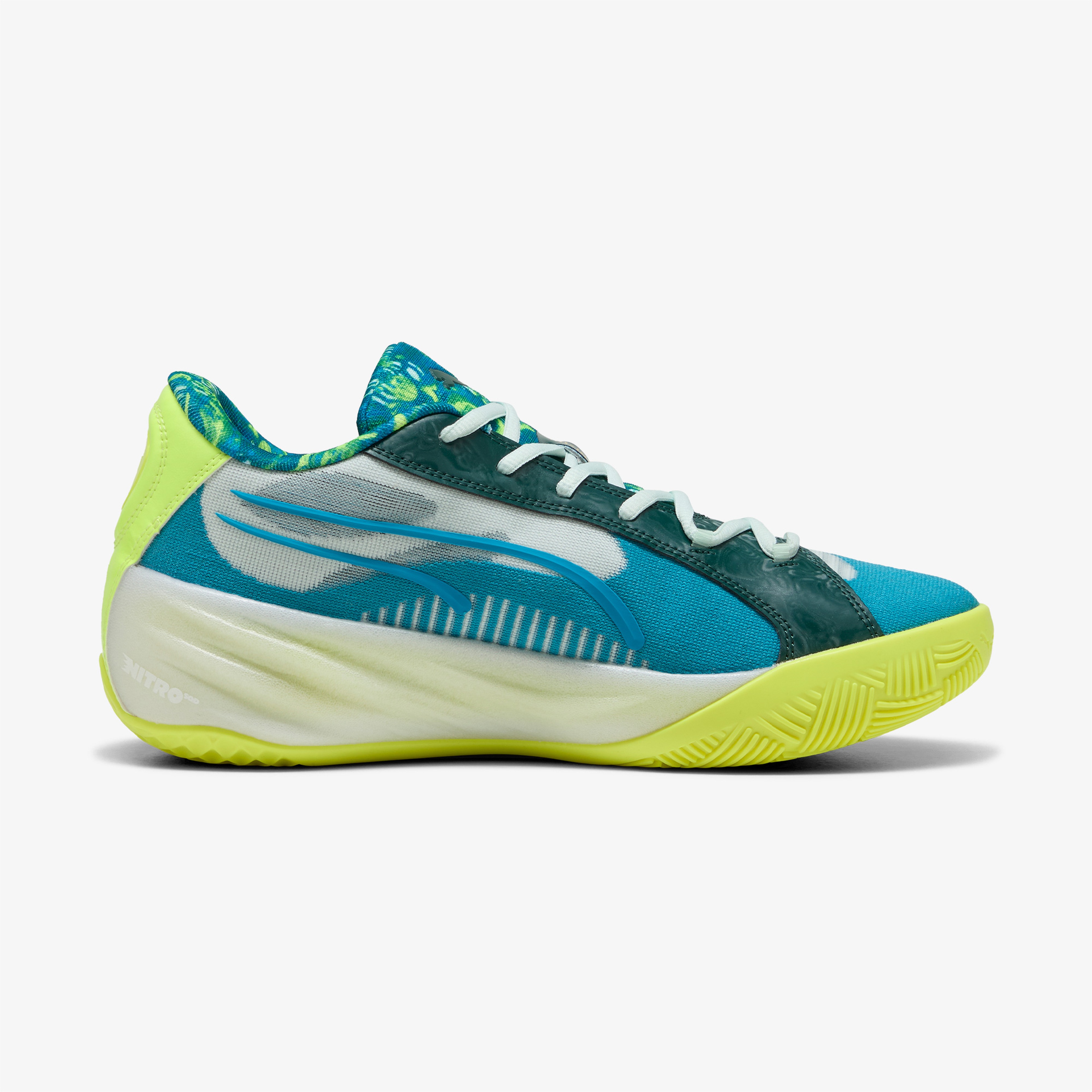 Puma All-Pro Nitro Hoops Dreamz Erkek Mavi Spor Ayakkabı