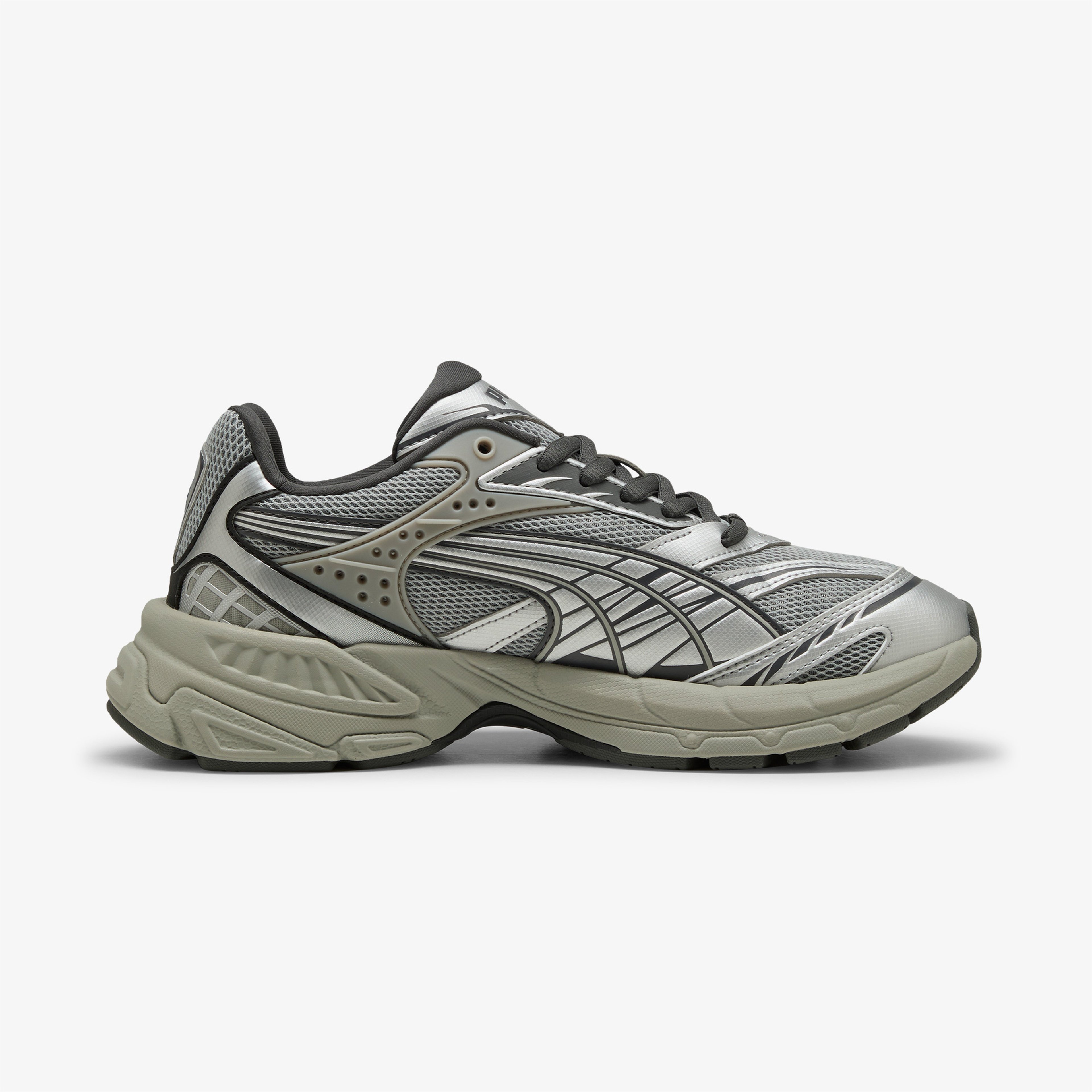 Puma Velophasis Always On Erkek Gri Spor Ayakkabı