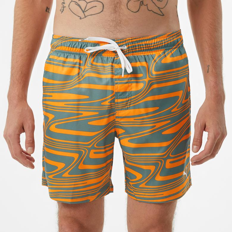 Puma Formstrip Mid Erkek Turuncu Şort