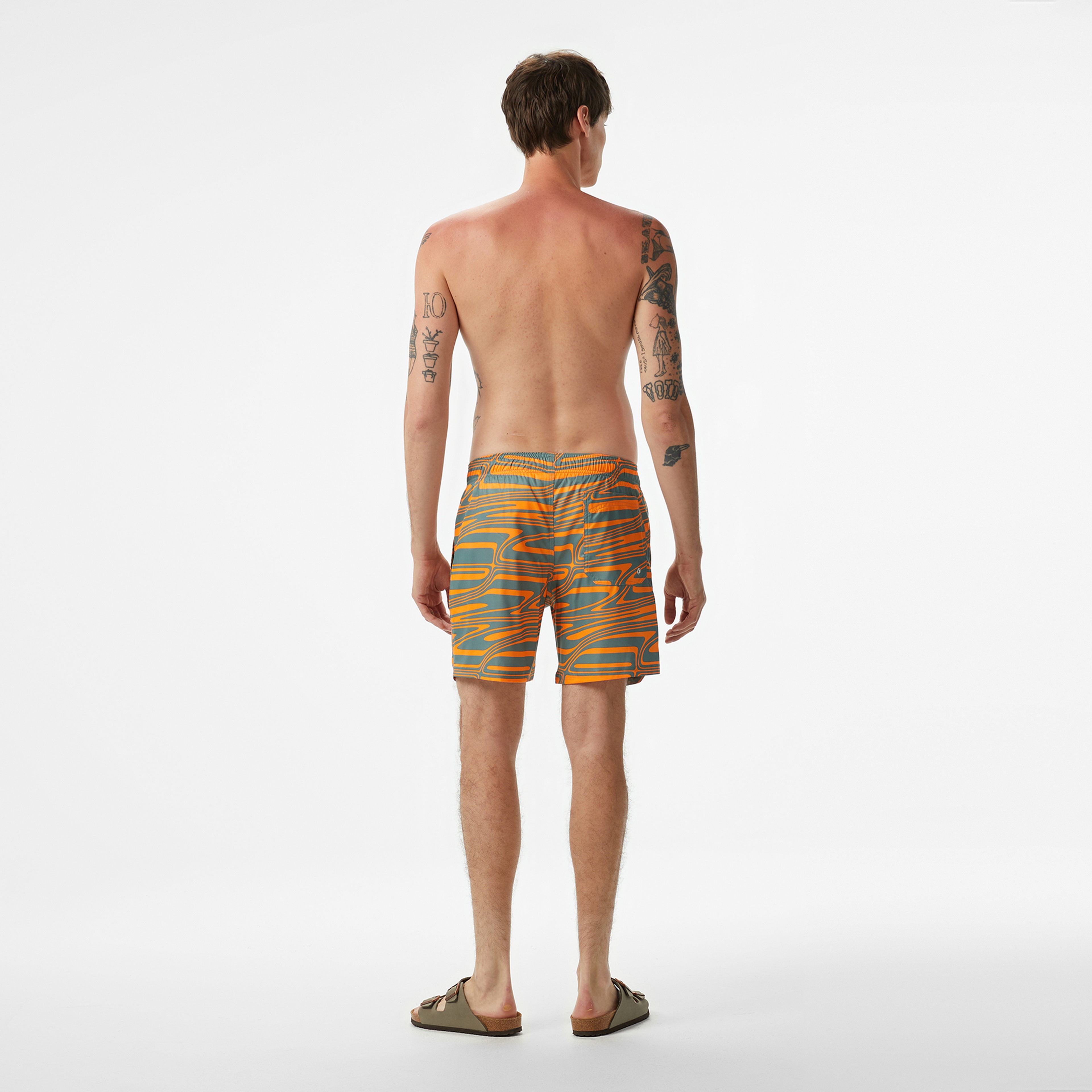 Puma Formstrip Mid Erkek Turuncu Şort