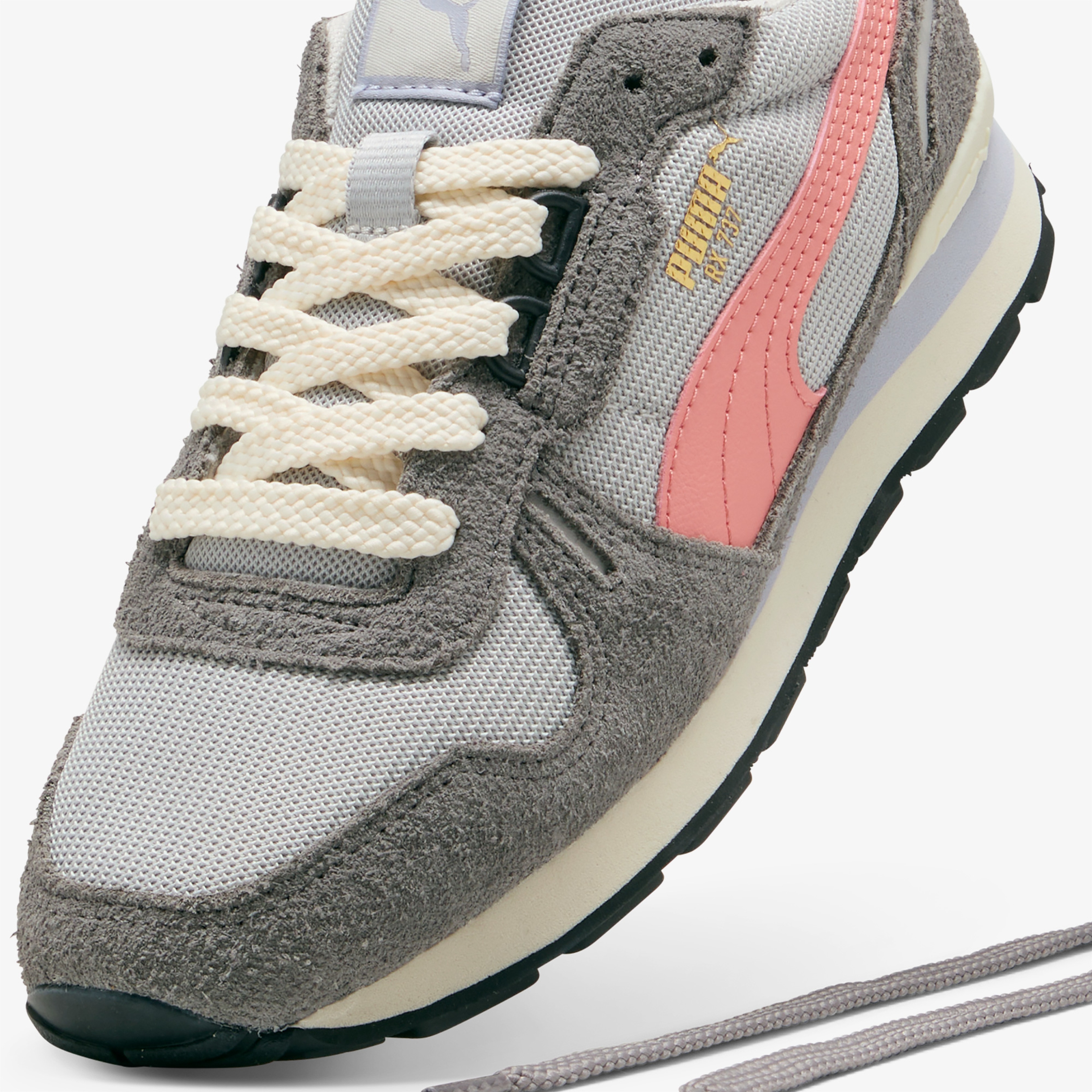 Puma Rx 737 Vintage Kadın Gri Spor Ayakkabı