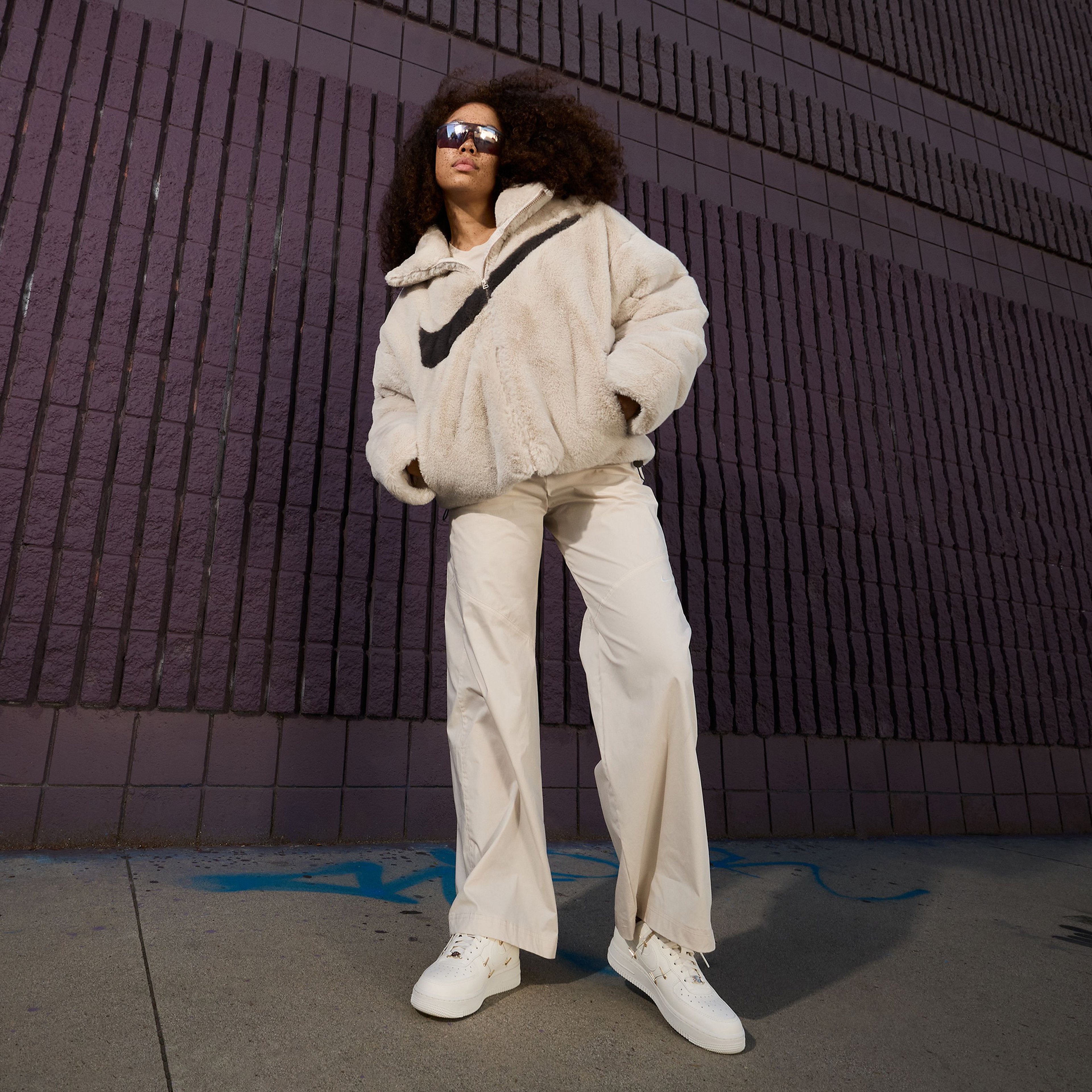 Nike Air Force 1 '07 Lx Kadın Bej Sneaker