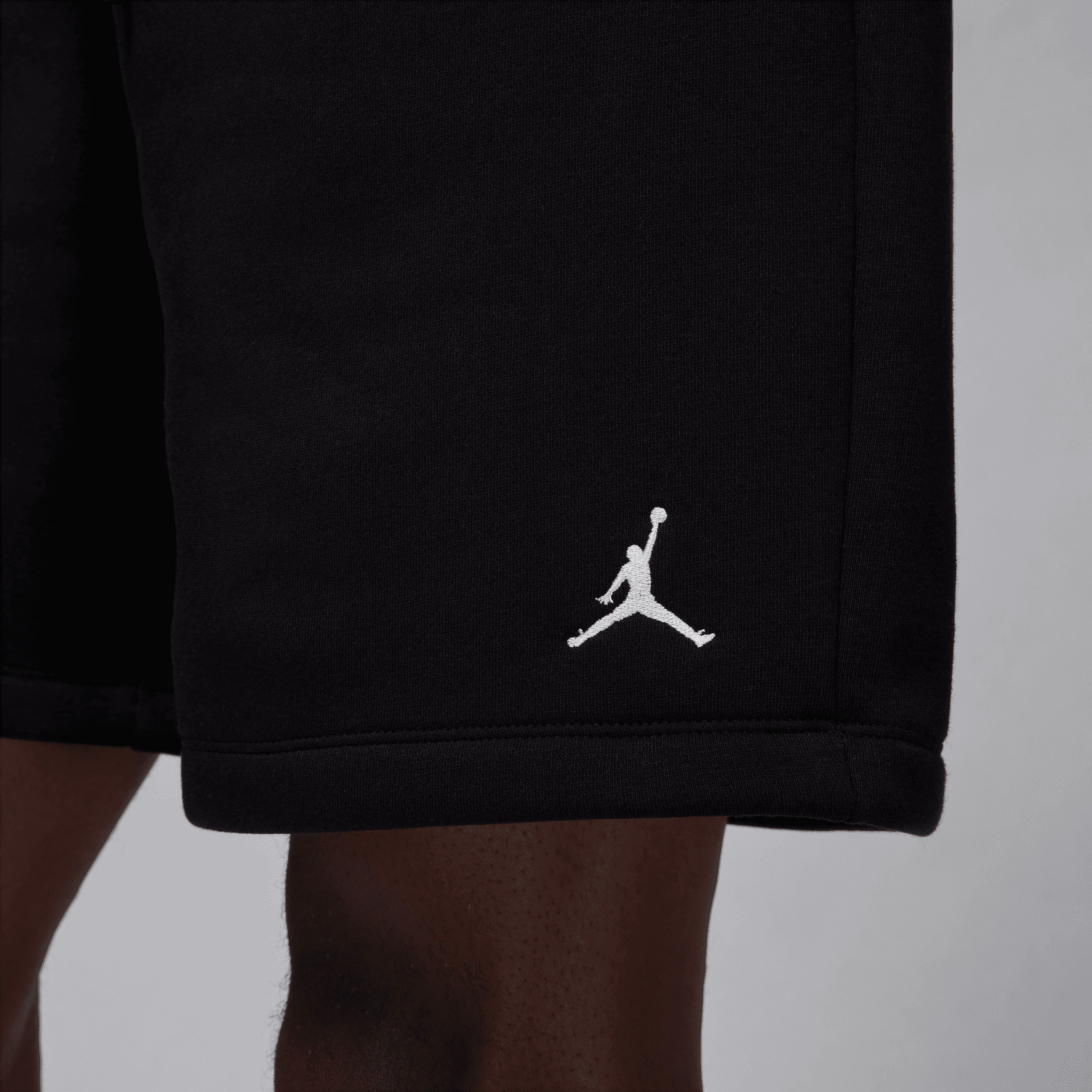 Jordan Brooklyn Fleece Erkek Siyah Şort