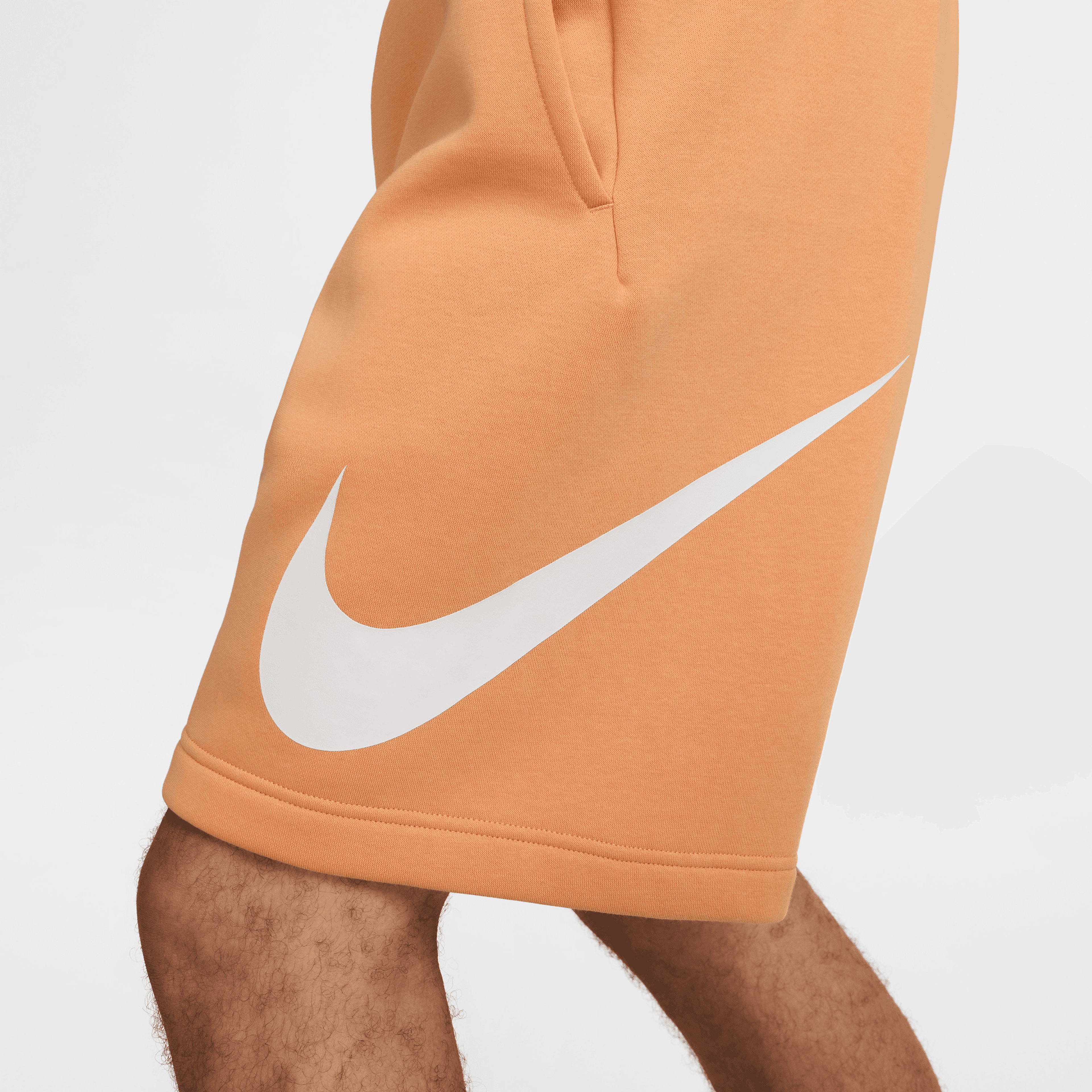 Nike Club Erkek Turuncu Şort