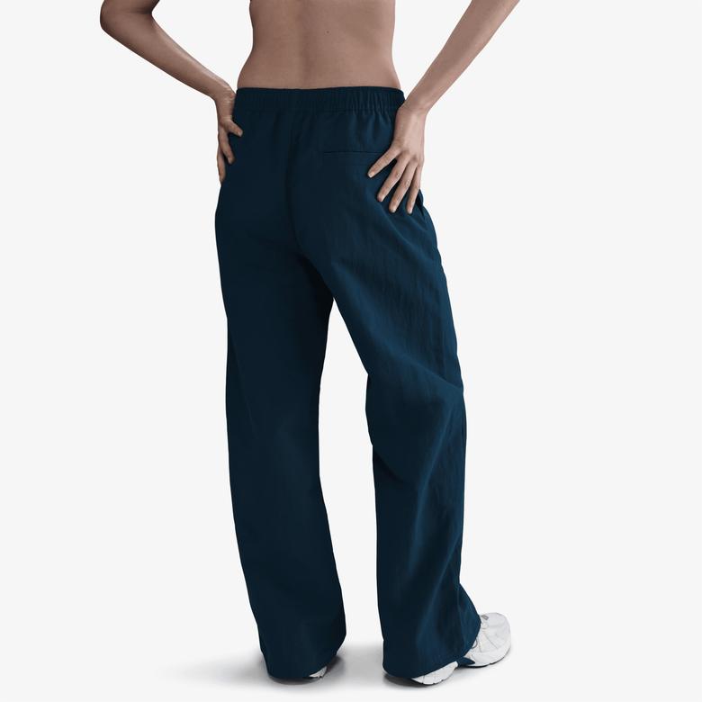 Nike Sportswear Trend Woven Kadın Mavi Eşofman Altı