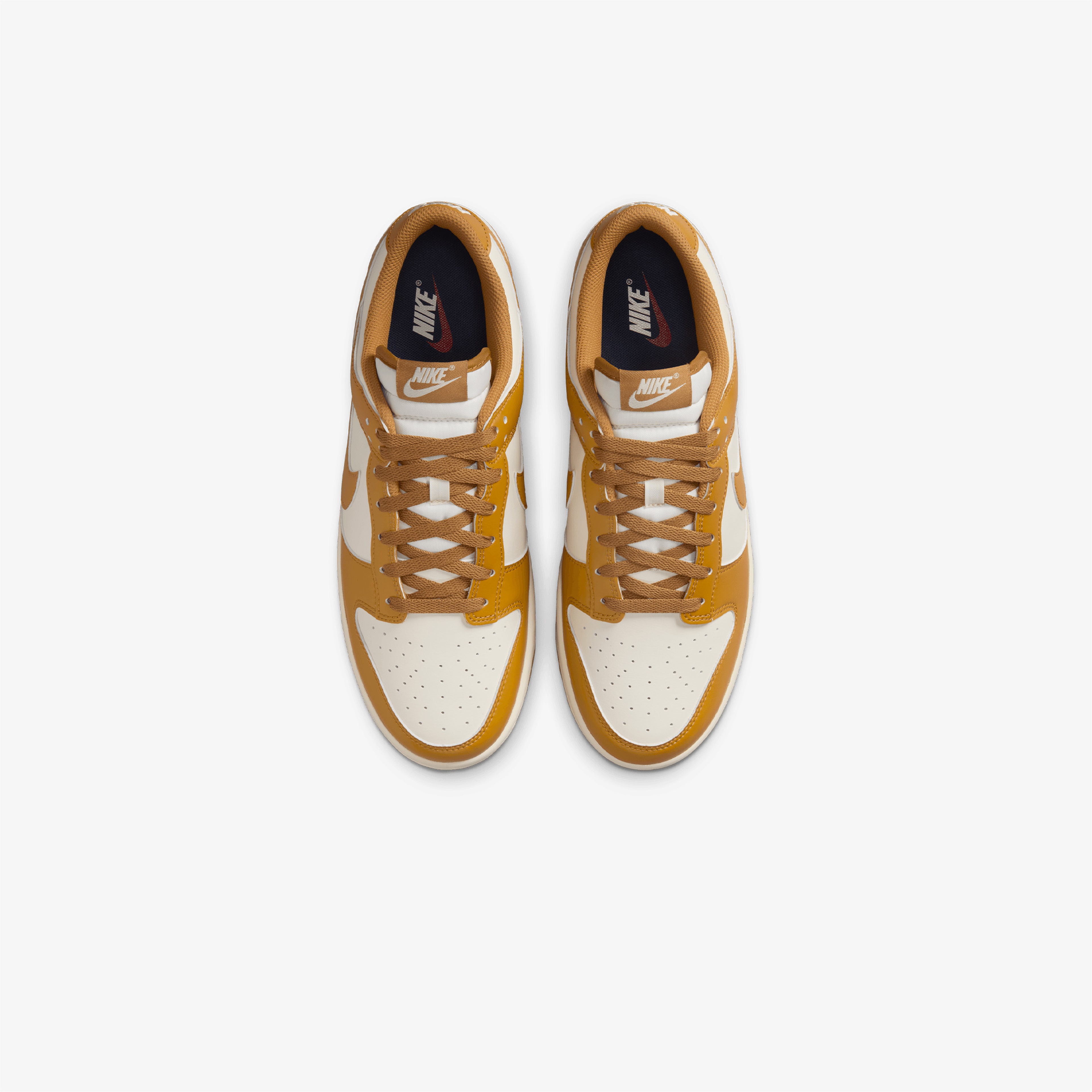 Nike Dunk Low Retro Erkek Beyaz/Sarı Sneaker