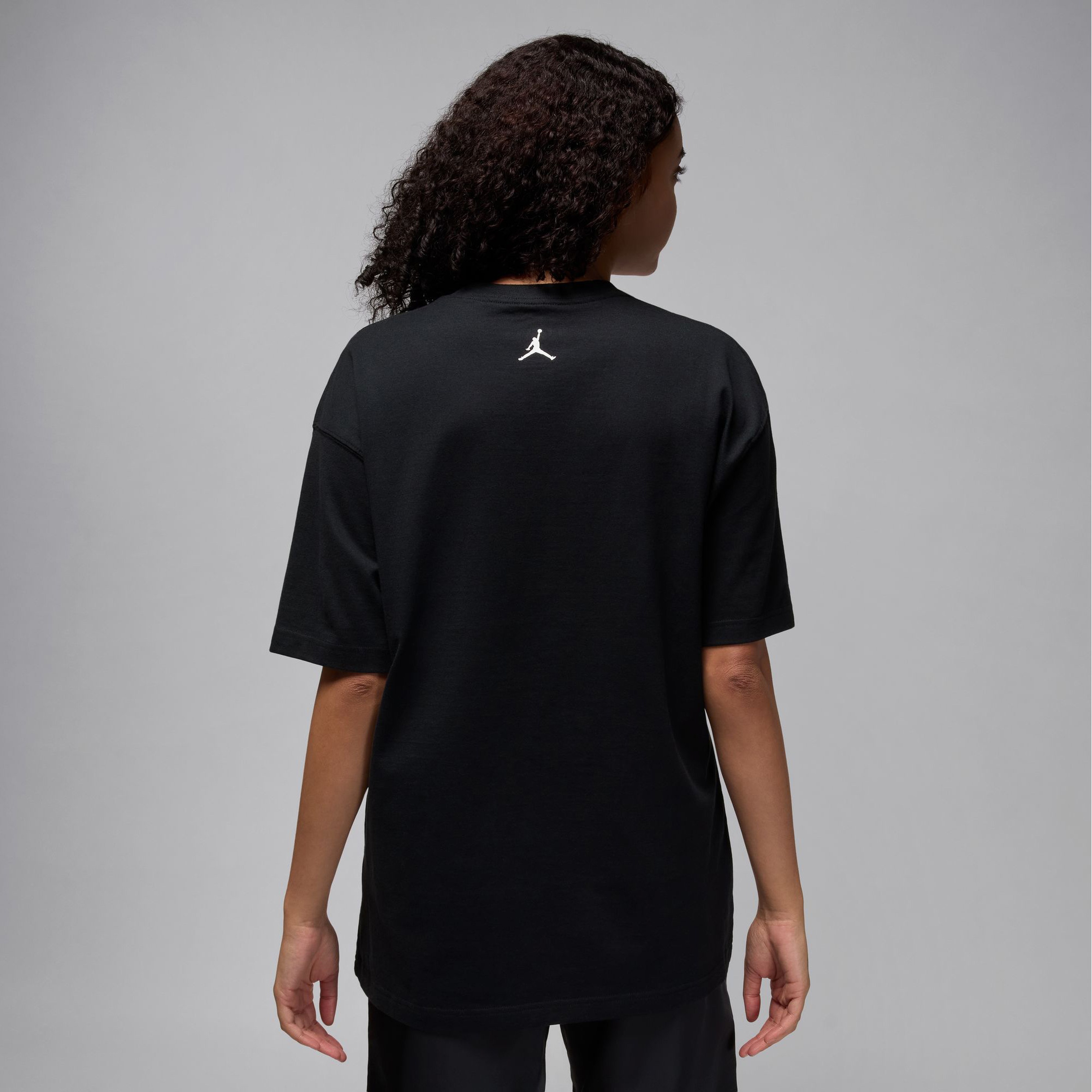 Jordan Oversized Kadın Siyah T-Shirt