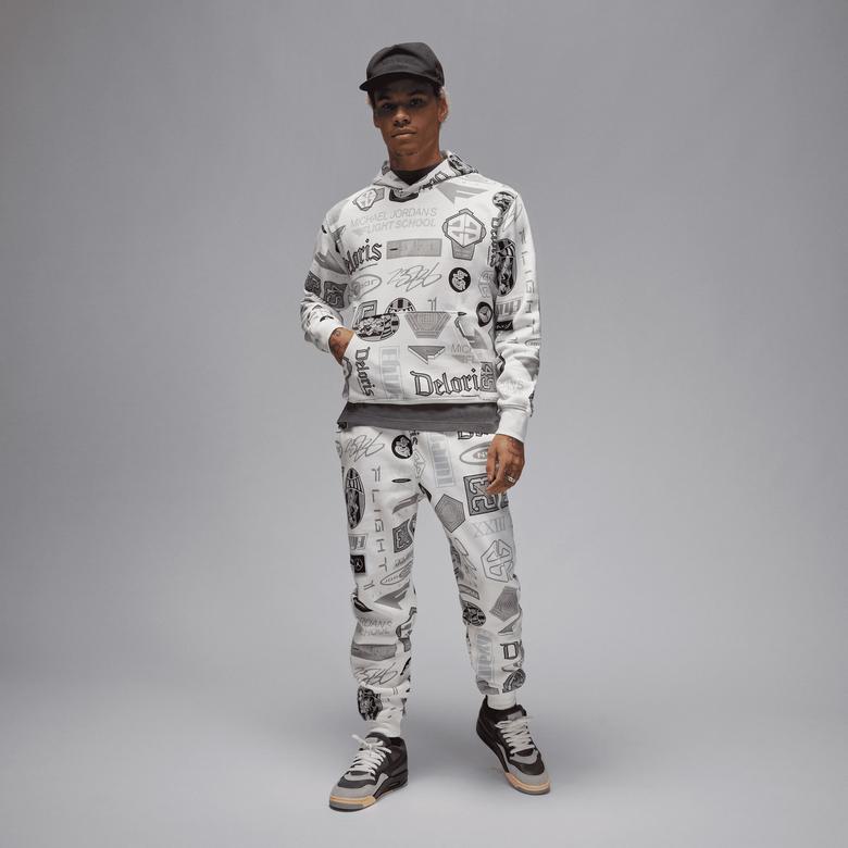 Jordan Essentials Erkek Beyaz Sweatshirt