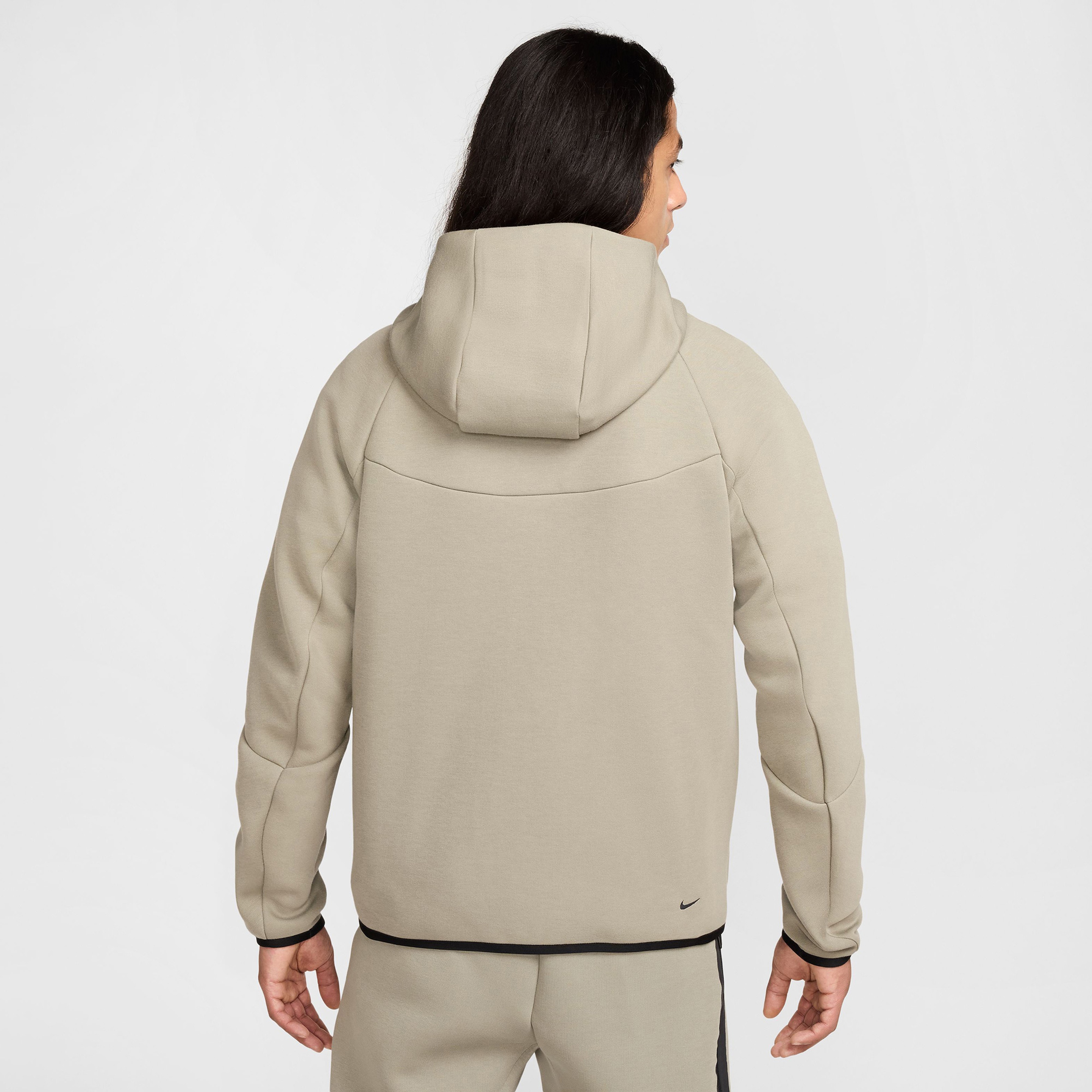 Nike Tech Fleece Full Zip Windrunner Erkek Haki Sweatshirt