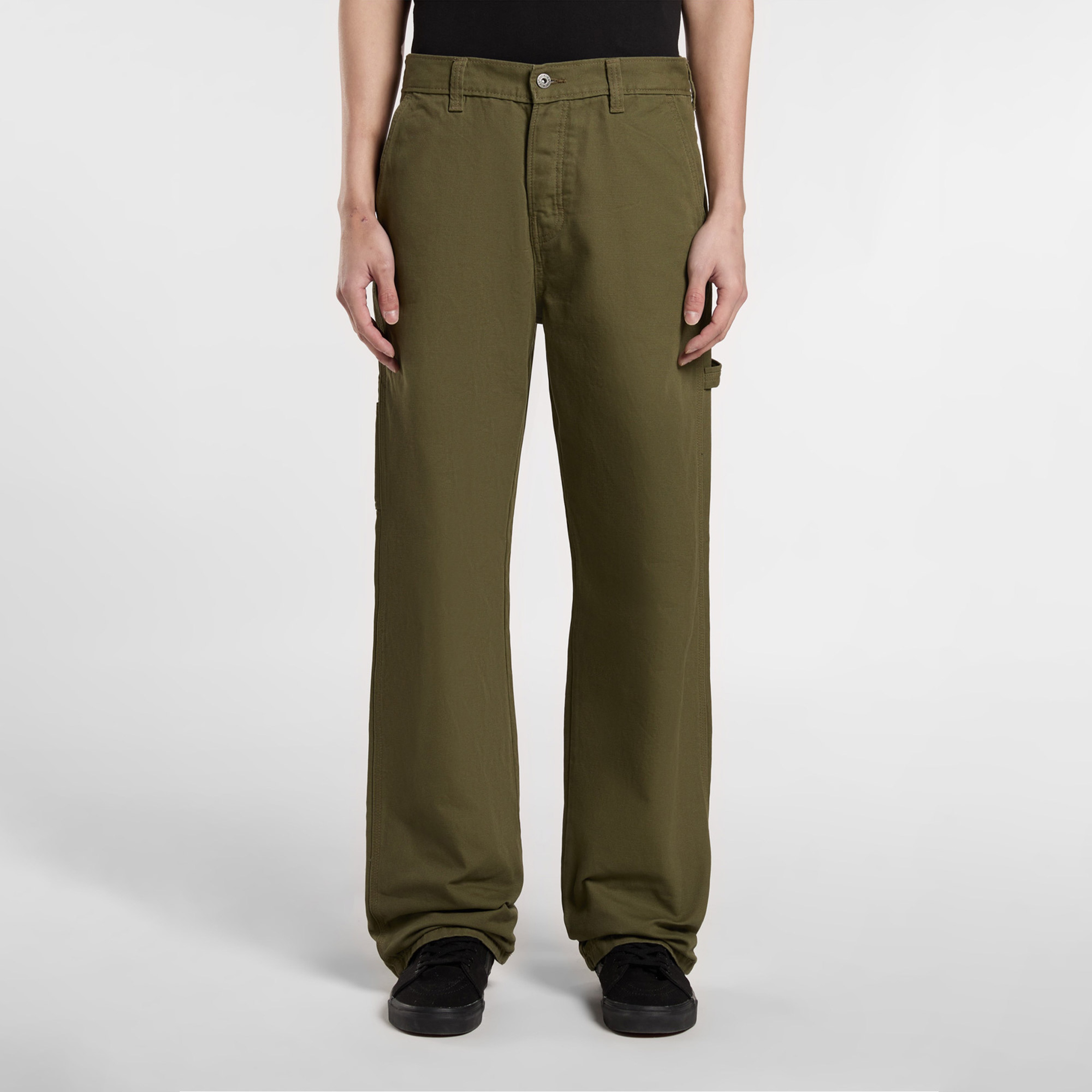 Dickies Canvas Carpenter Lighweight Erkek Haki Pantolon