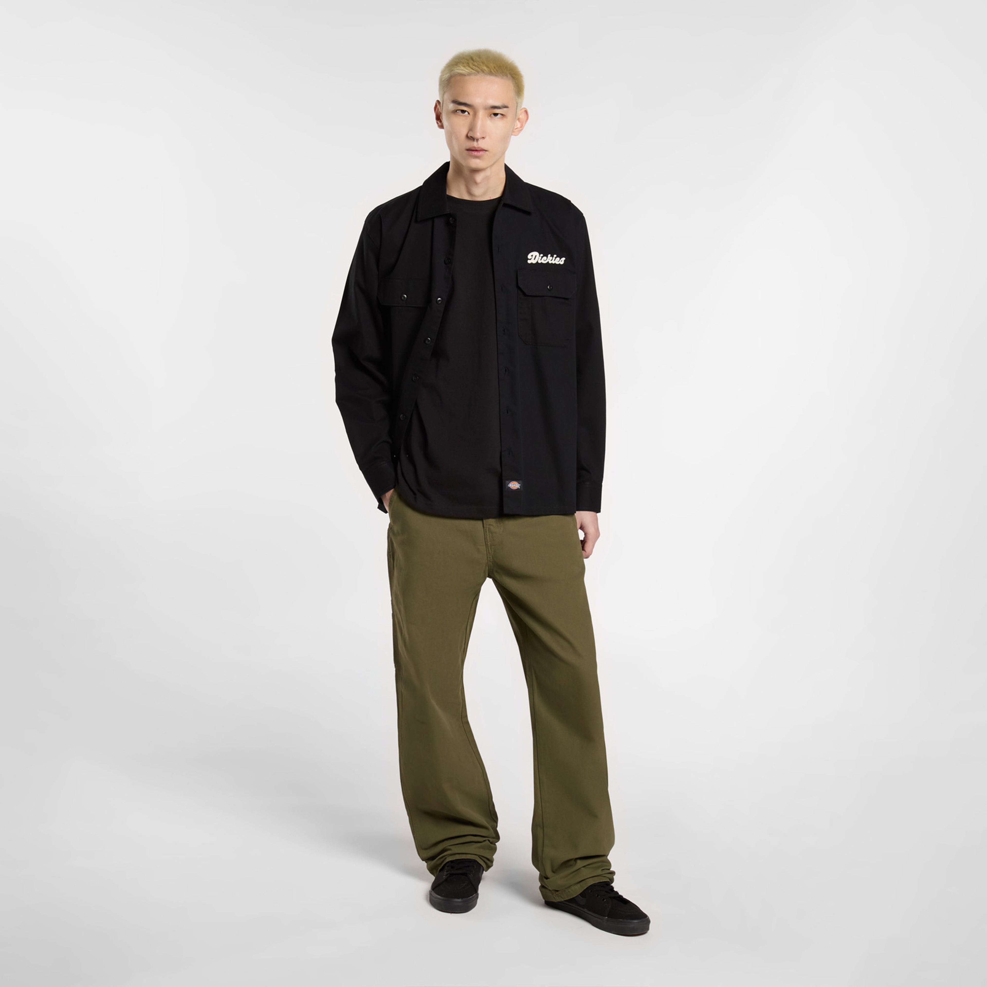Dickies Canvas Carpenter Lighweight Erkek Haki Pantolon