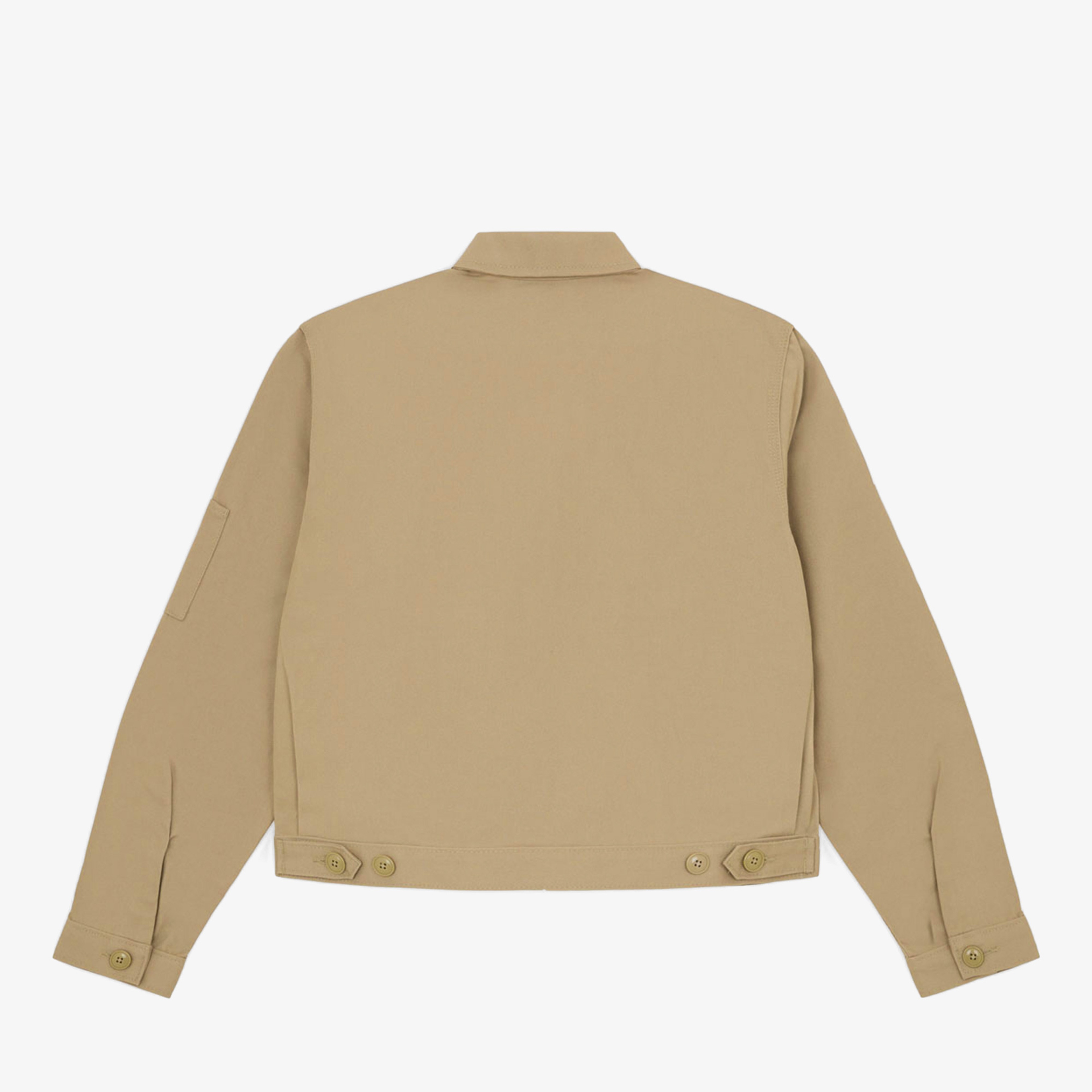 Dickies Unlined Cropped Eisenhower Kadın Haki Ceket