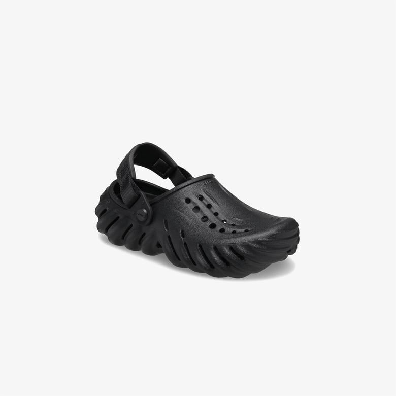 Crocs Echo Clog Çocuk Siyah Terlik
