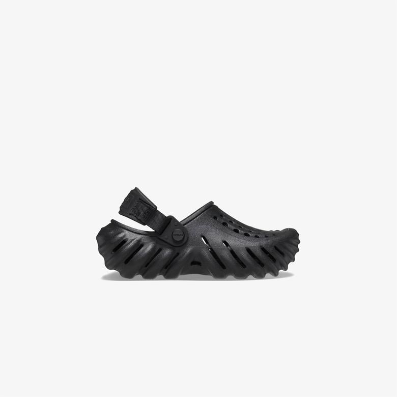 Crocs Echo Clog Çocuk Siyah Terlik