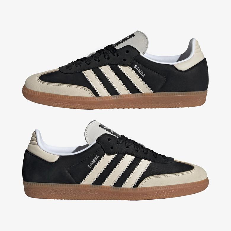 adidas Samba OG Kadın Krem/Siyah Spor Ayakkabı