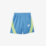 Nike Sportswear On The Move Çocuk Beyaz Mavi Şort Takım