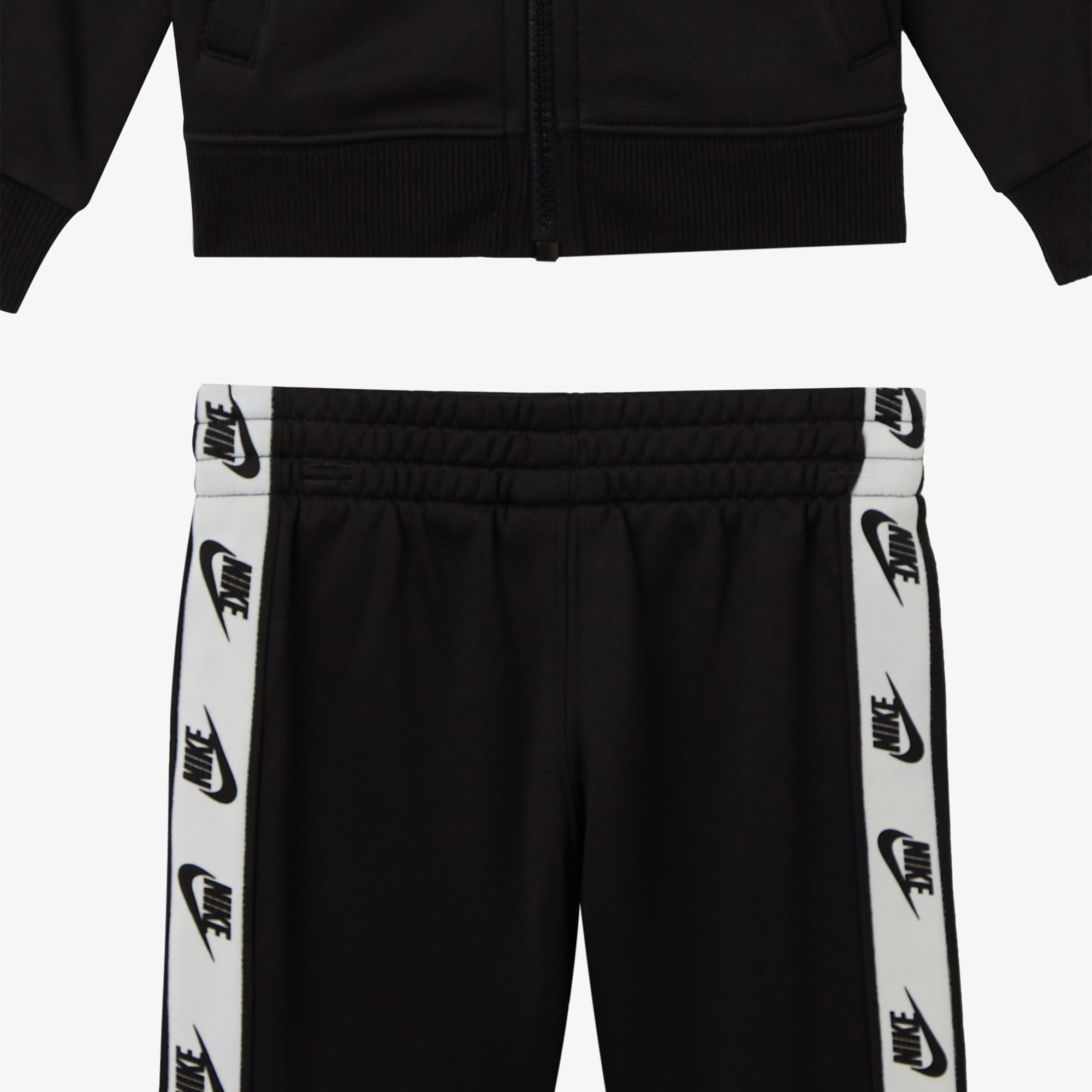 Nike Sportswear Logo Tapping Çocuk Siyah Eşofman Takımı