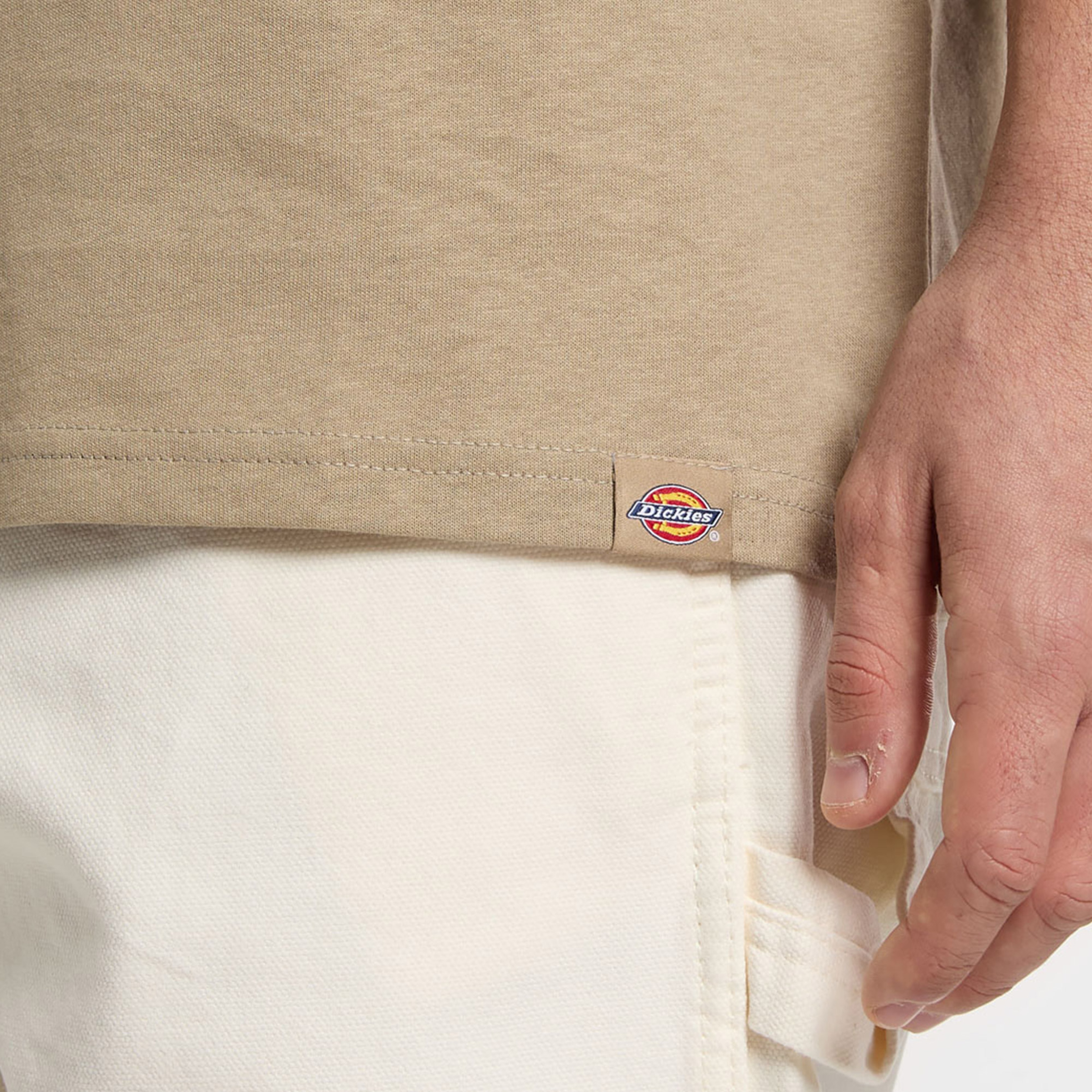 Dickies Bricklane Erkek Beyaz T-Shirt