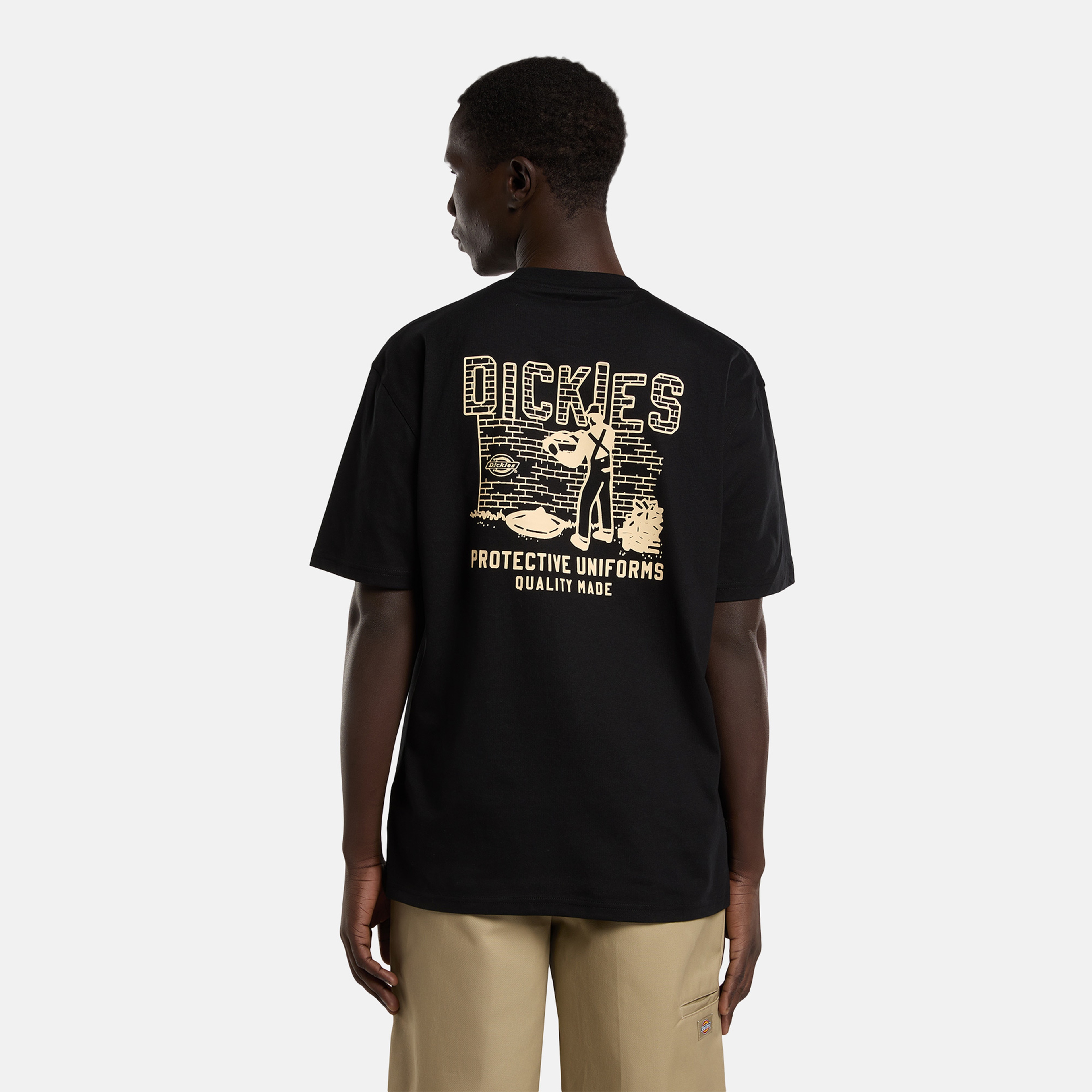 Dickies Bricklane Erkek Siyah T-Shirt