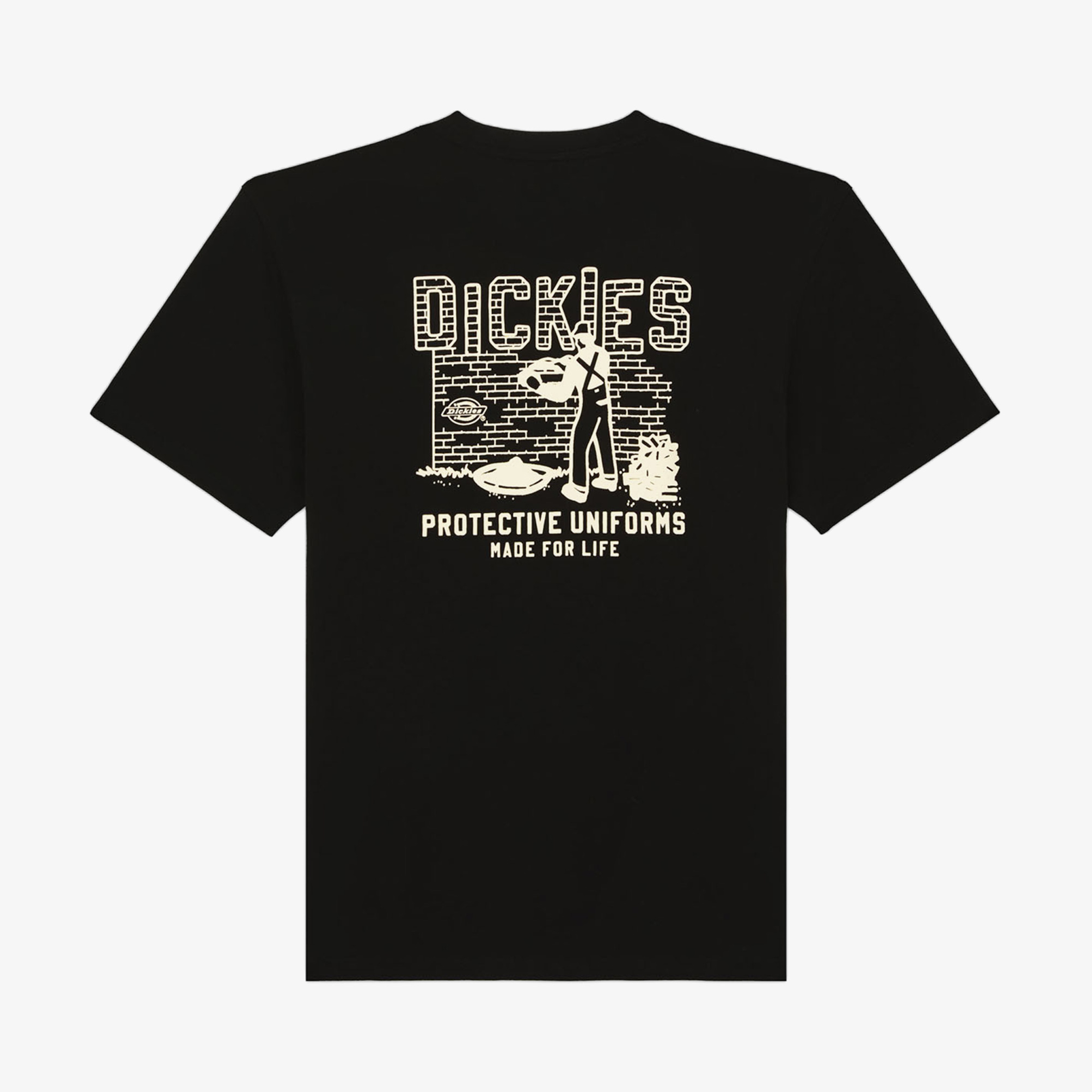 Dickies Bricklane Erkek Siyah T-Shirt