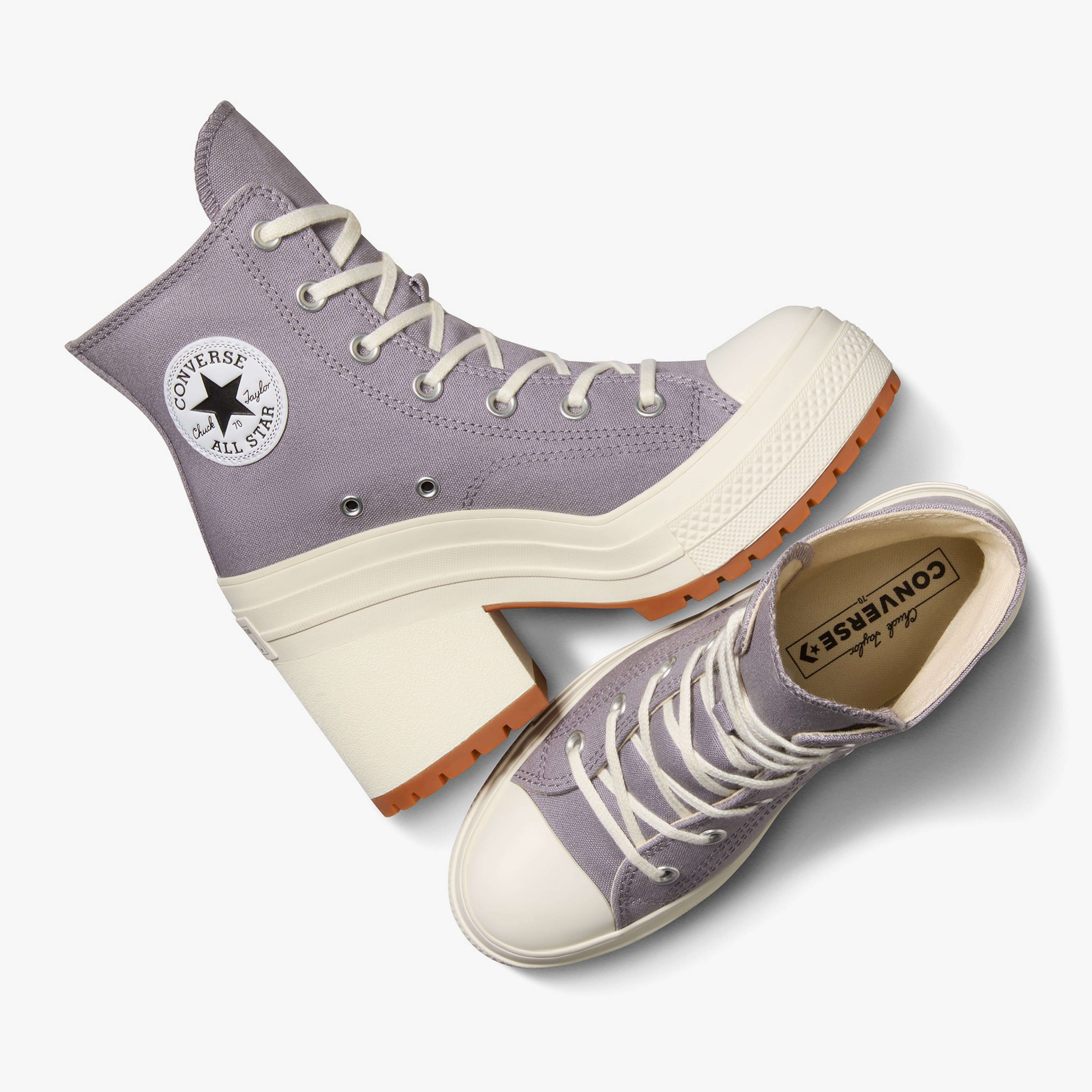 Converse Chuck 70 Deluxe Hill Mov Stone Kadın Mor Topuklu Sneaker