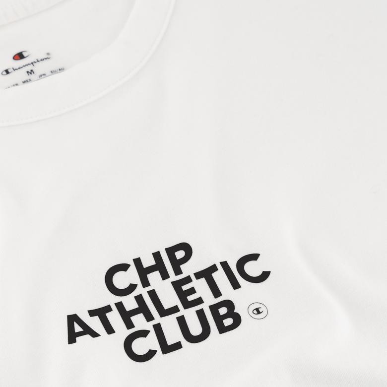 Champion Athletics Erkek Beyaz T-Shirt