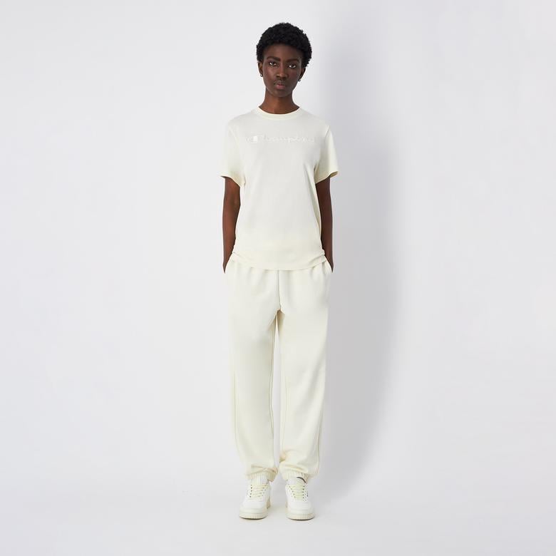 Champion Kadın Beyaz Eşofman Altı