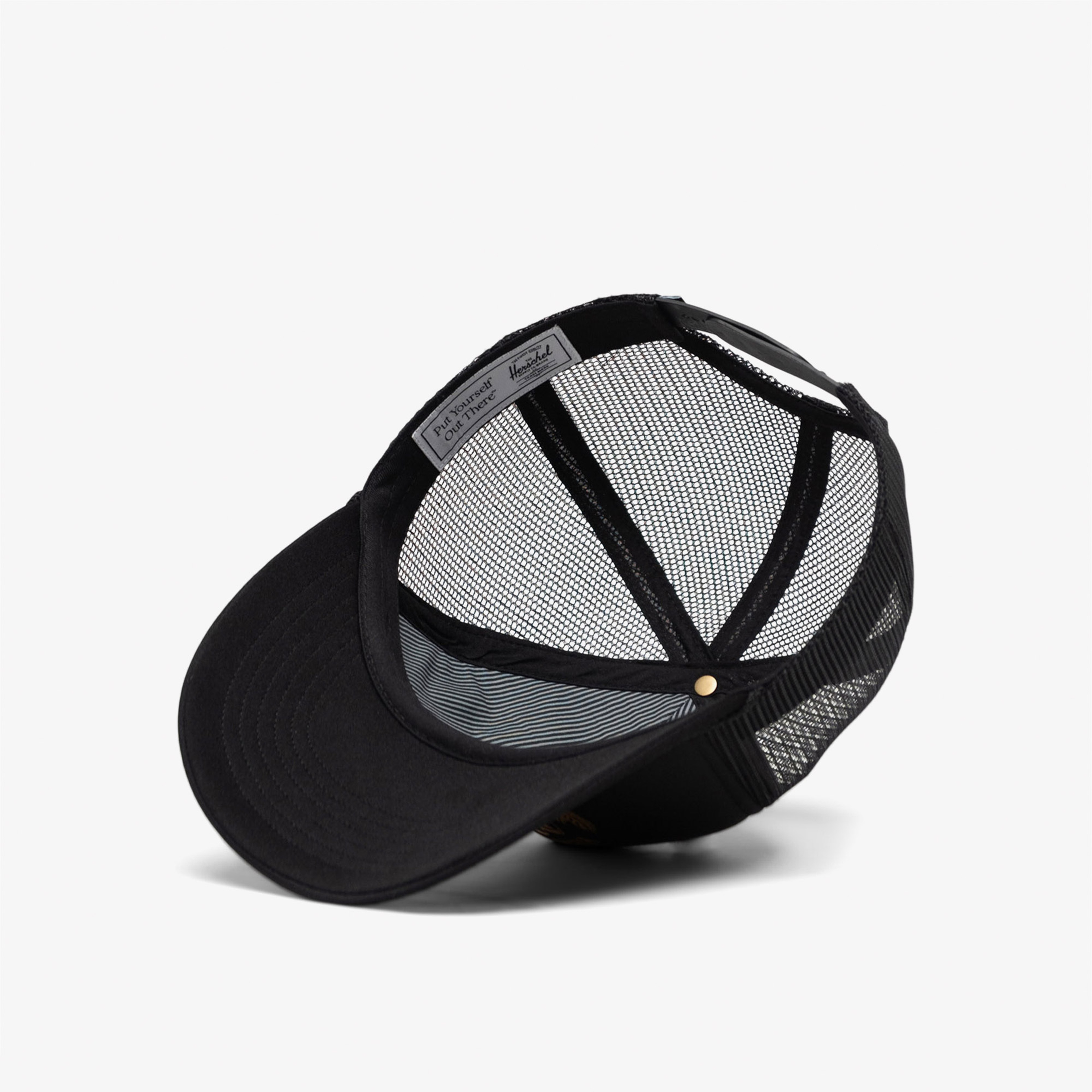 Herschel Marina Mesh Erkek Siyah Şapka