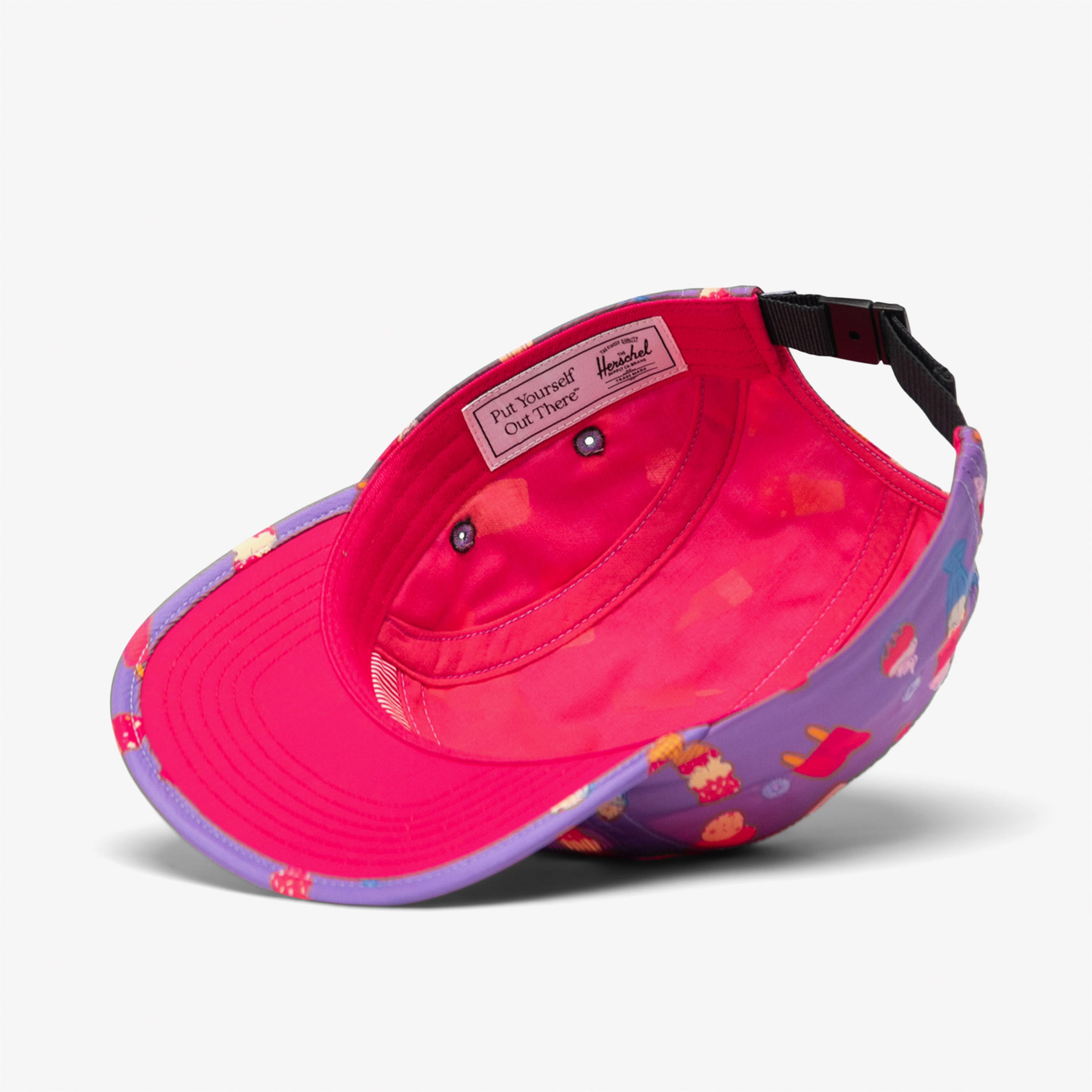 Herschel Glendale UV Çocuk Mor Şapka